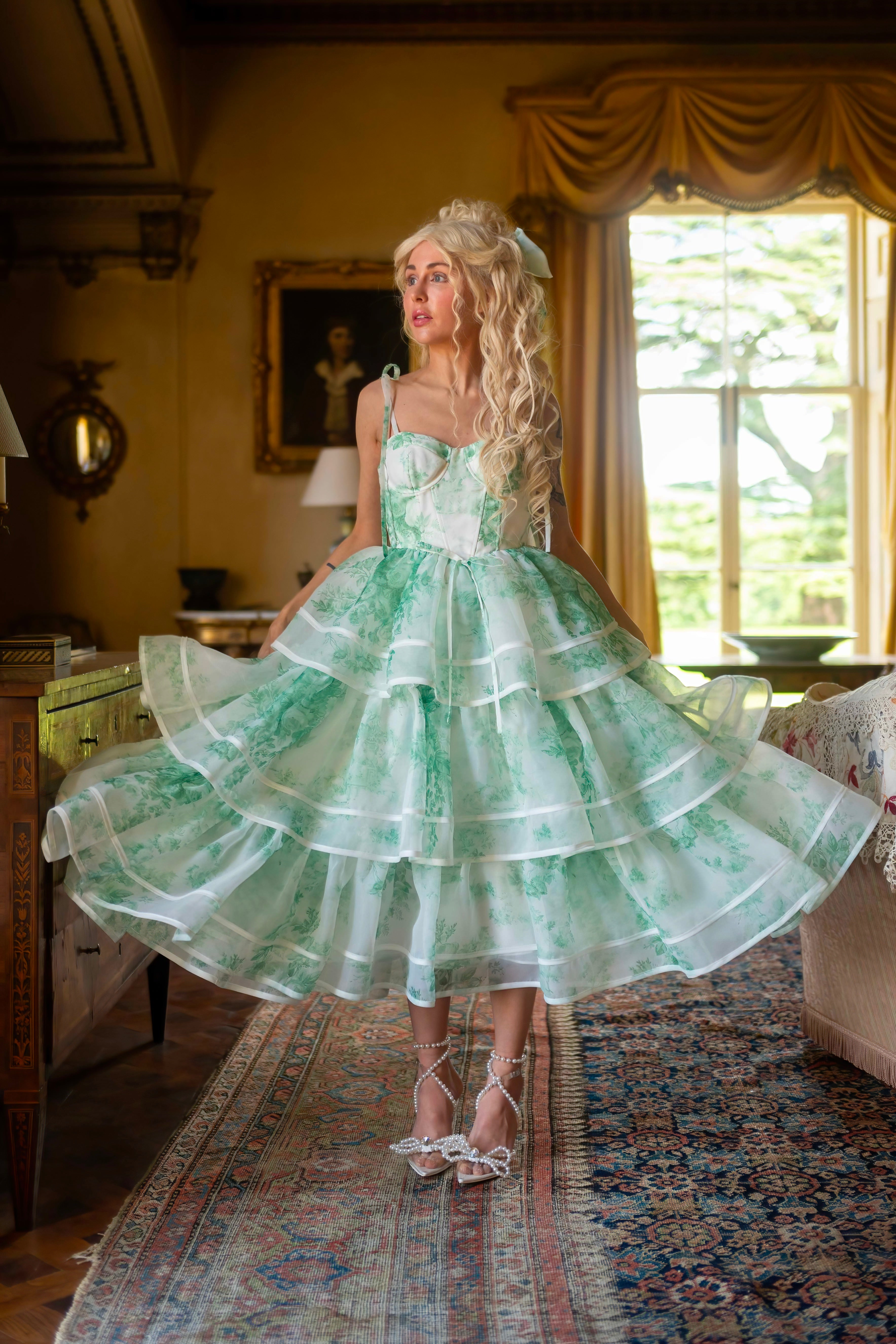 Lawn Party Cotillion Dress