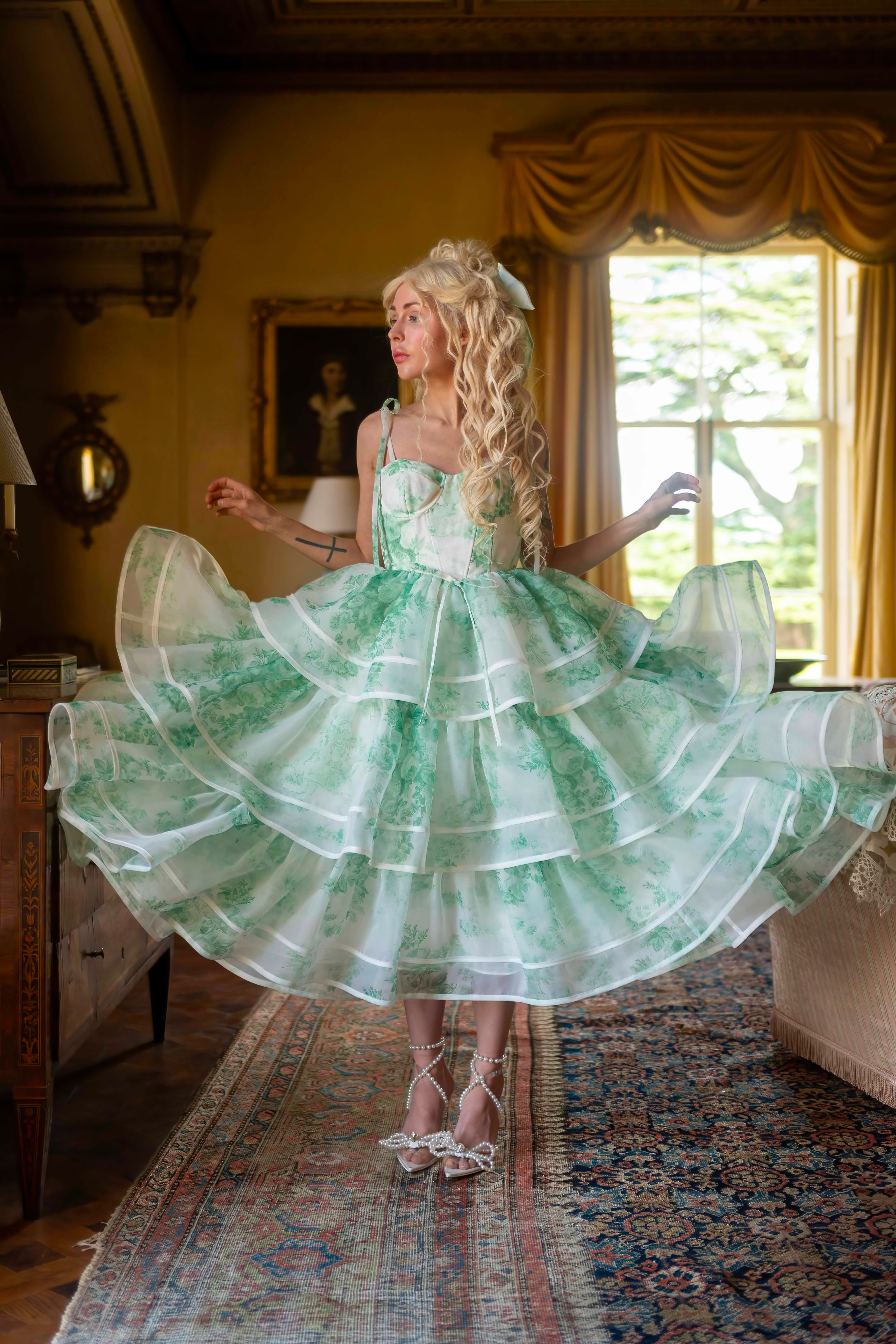 Lawn Party Cotillion Dress