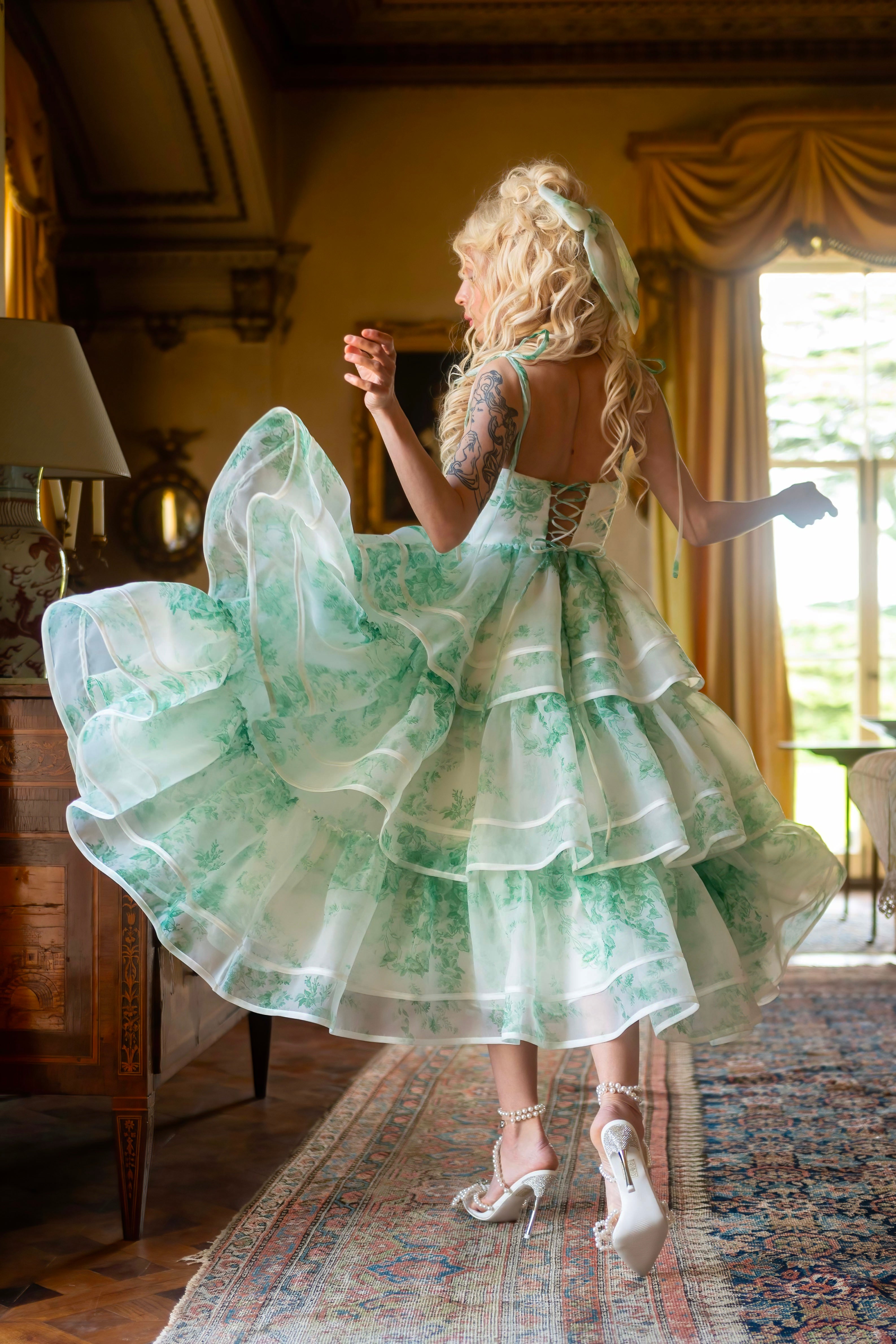 Lawn Party Cotillion Dress