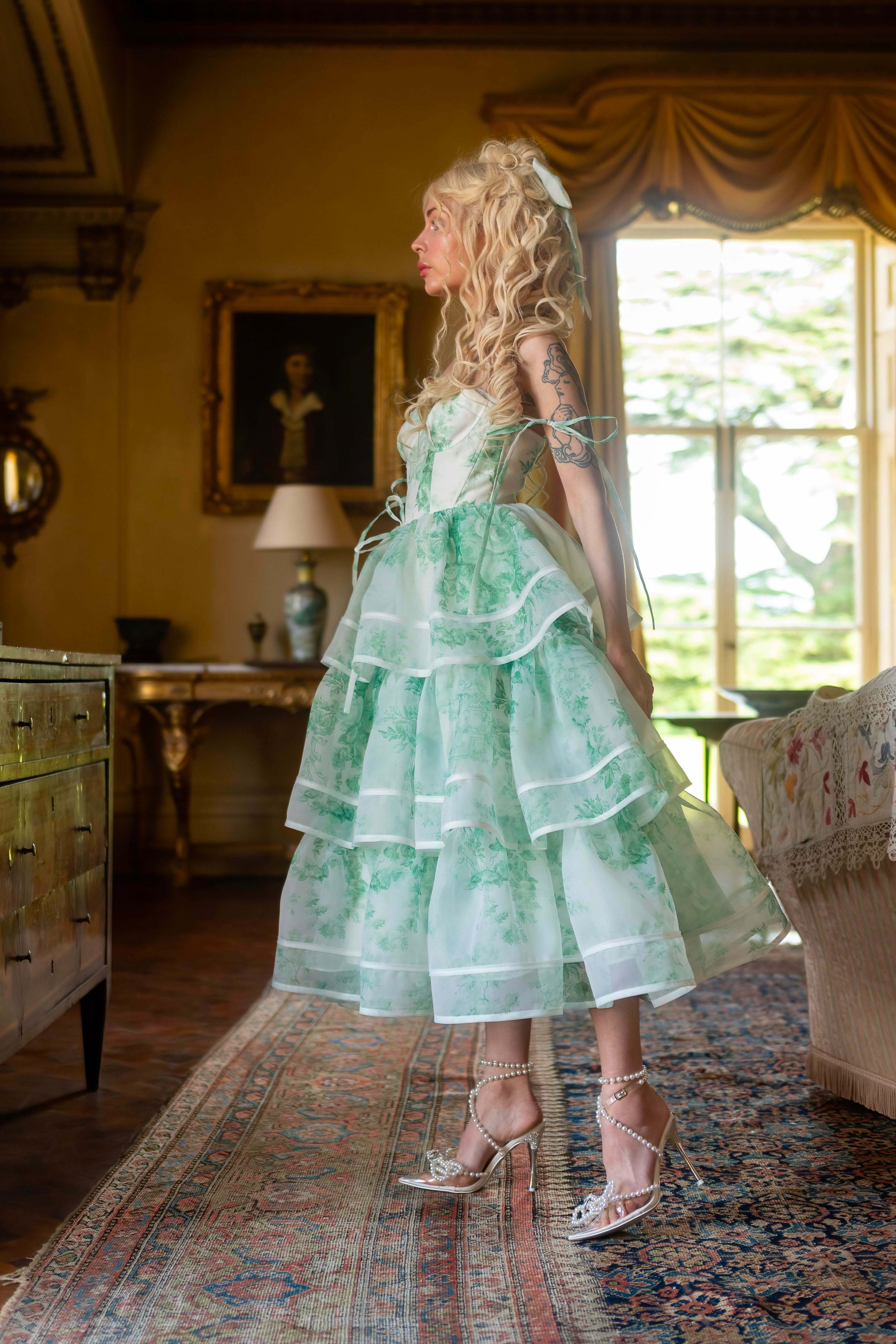 Lawn Party Cotillion Dress