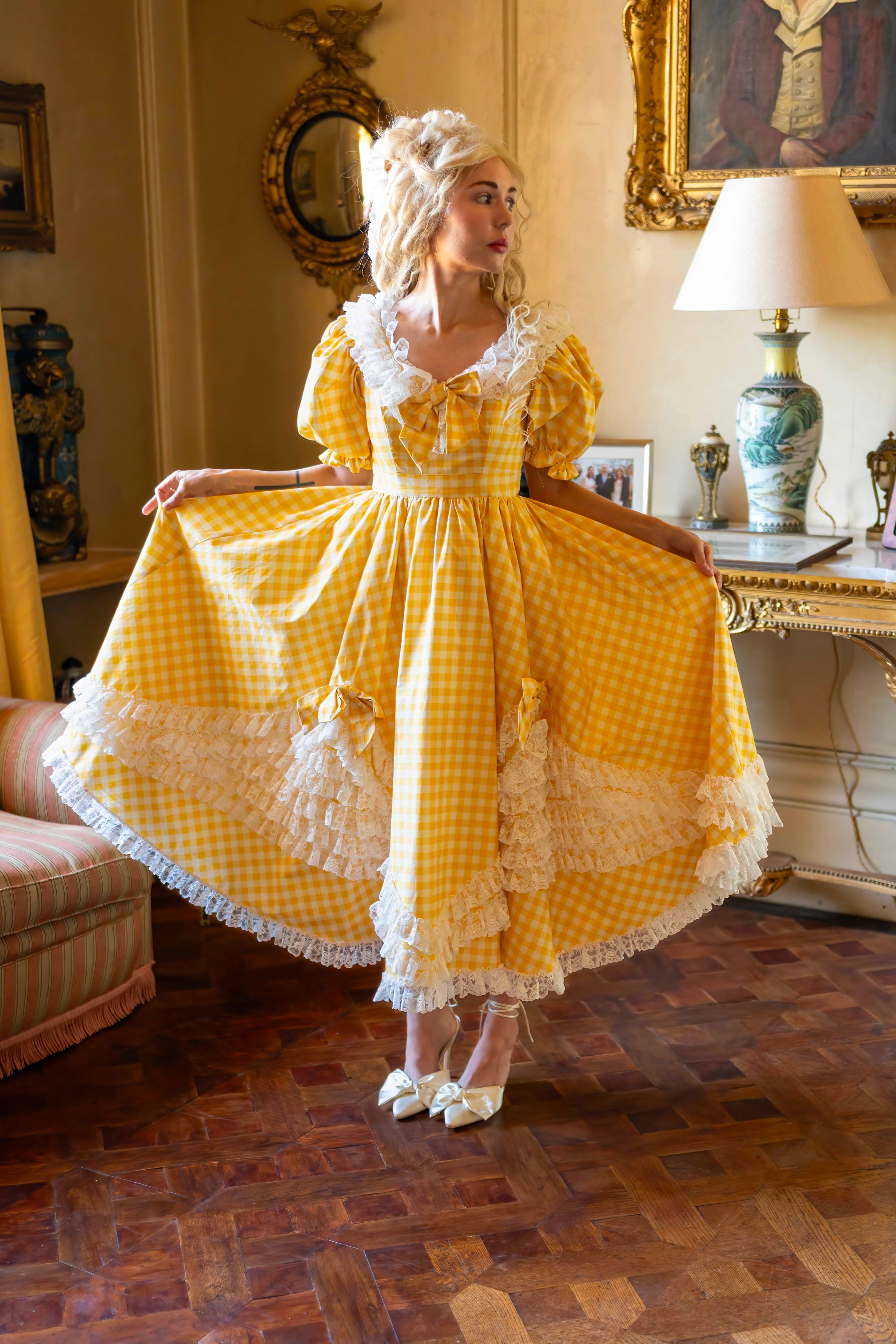 Lemon Punch Chaperone Dress