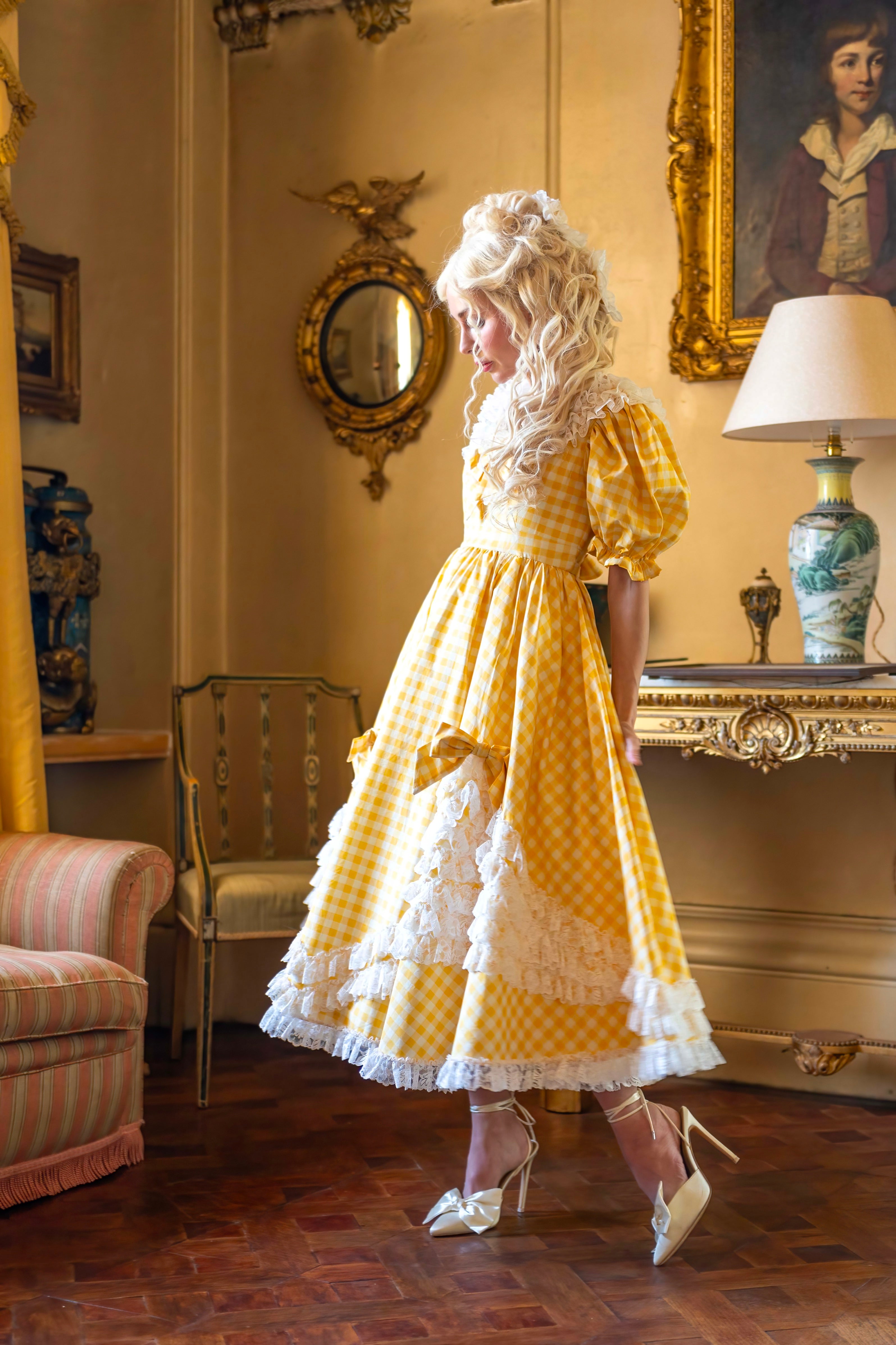 Lemon Punch Chaperone Dress