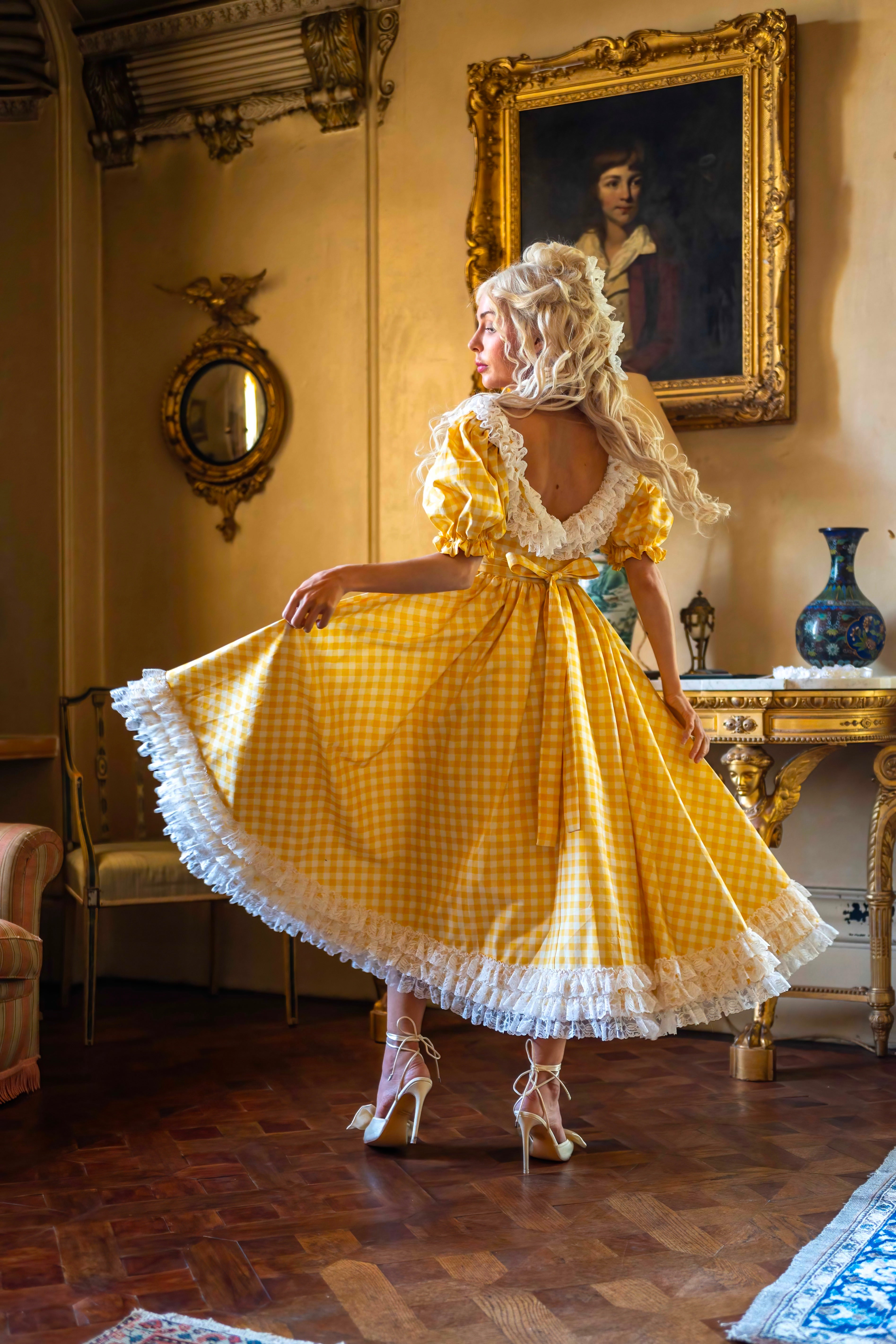 Lemon Punch Chaperone Dress