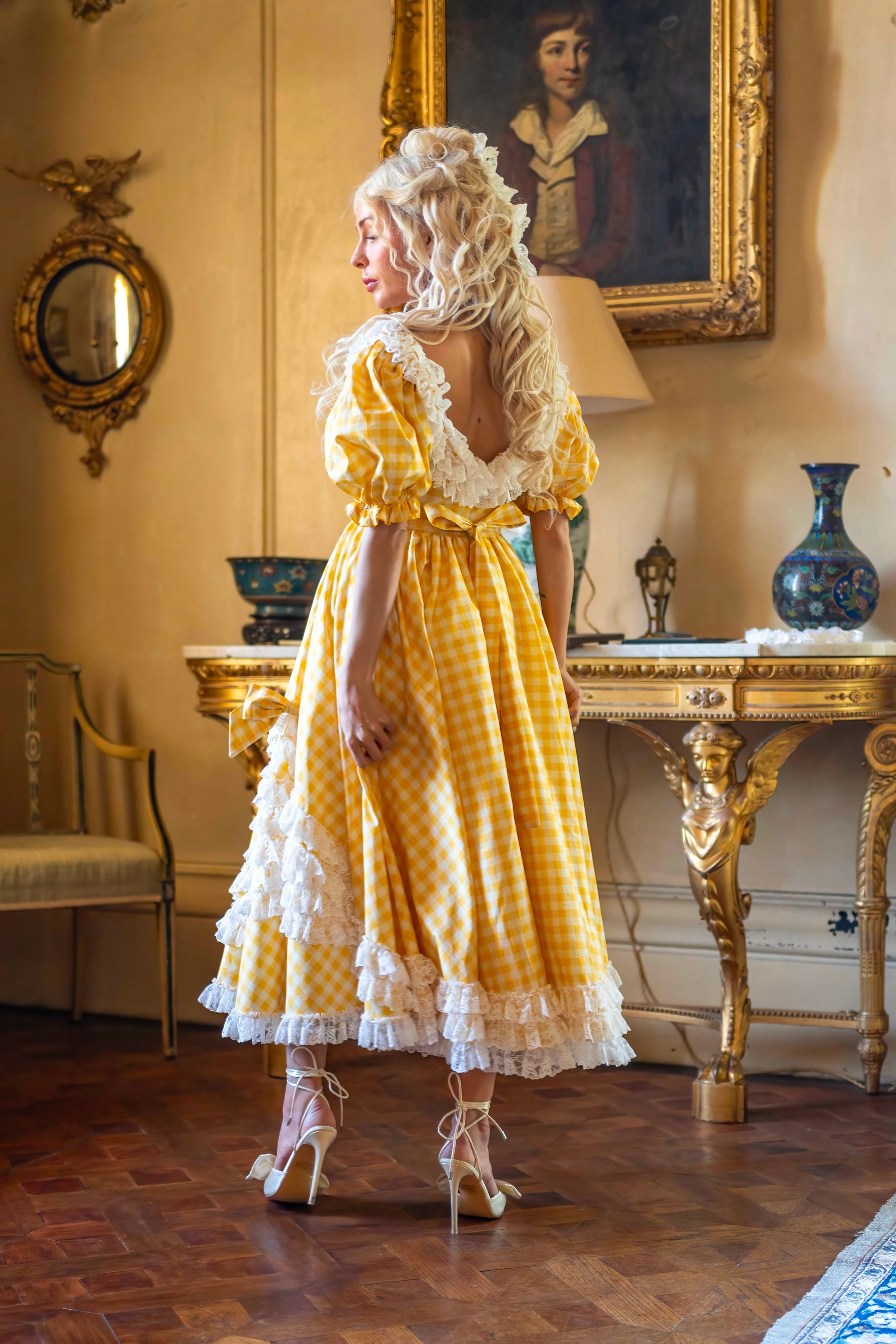 Lemon Punch Chaperone Dress