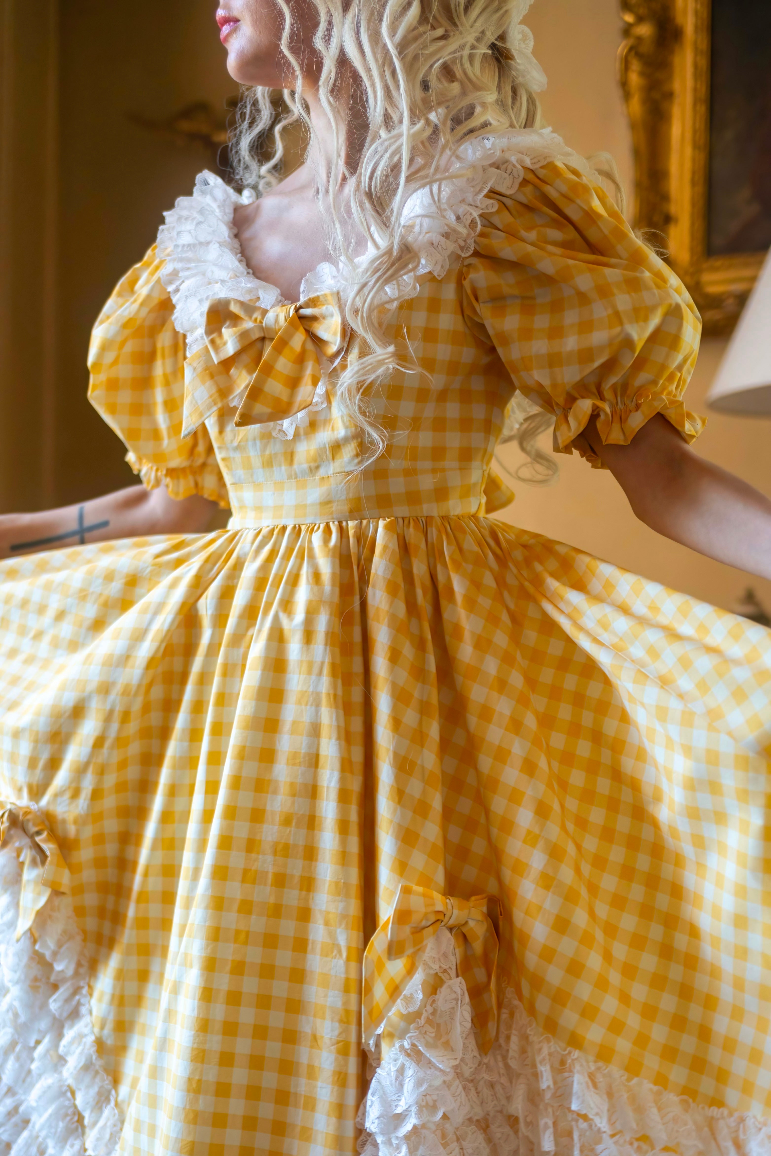 Lemon Punch Chaperone Dress