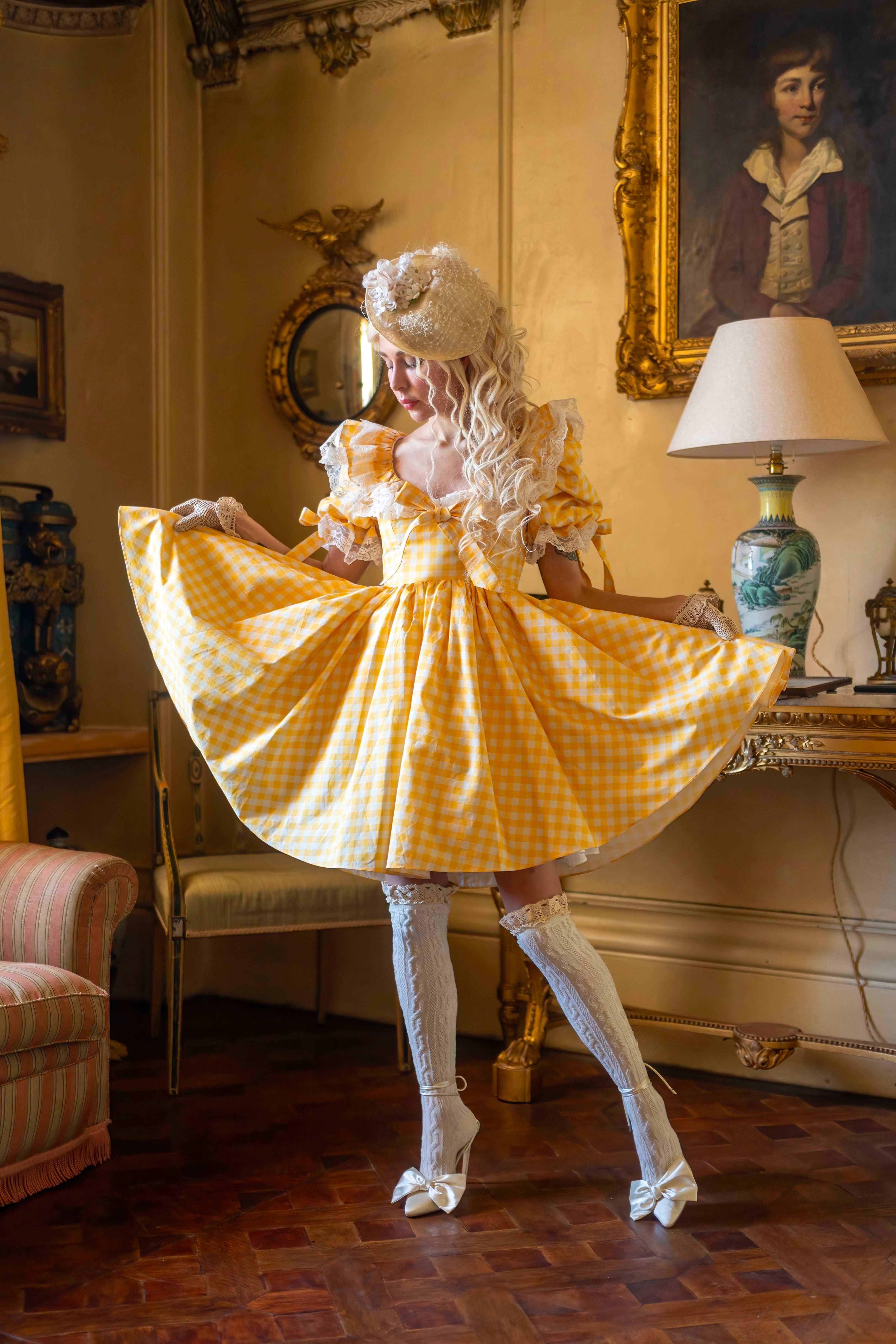 Lemon Punch Dolly Dress