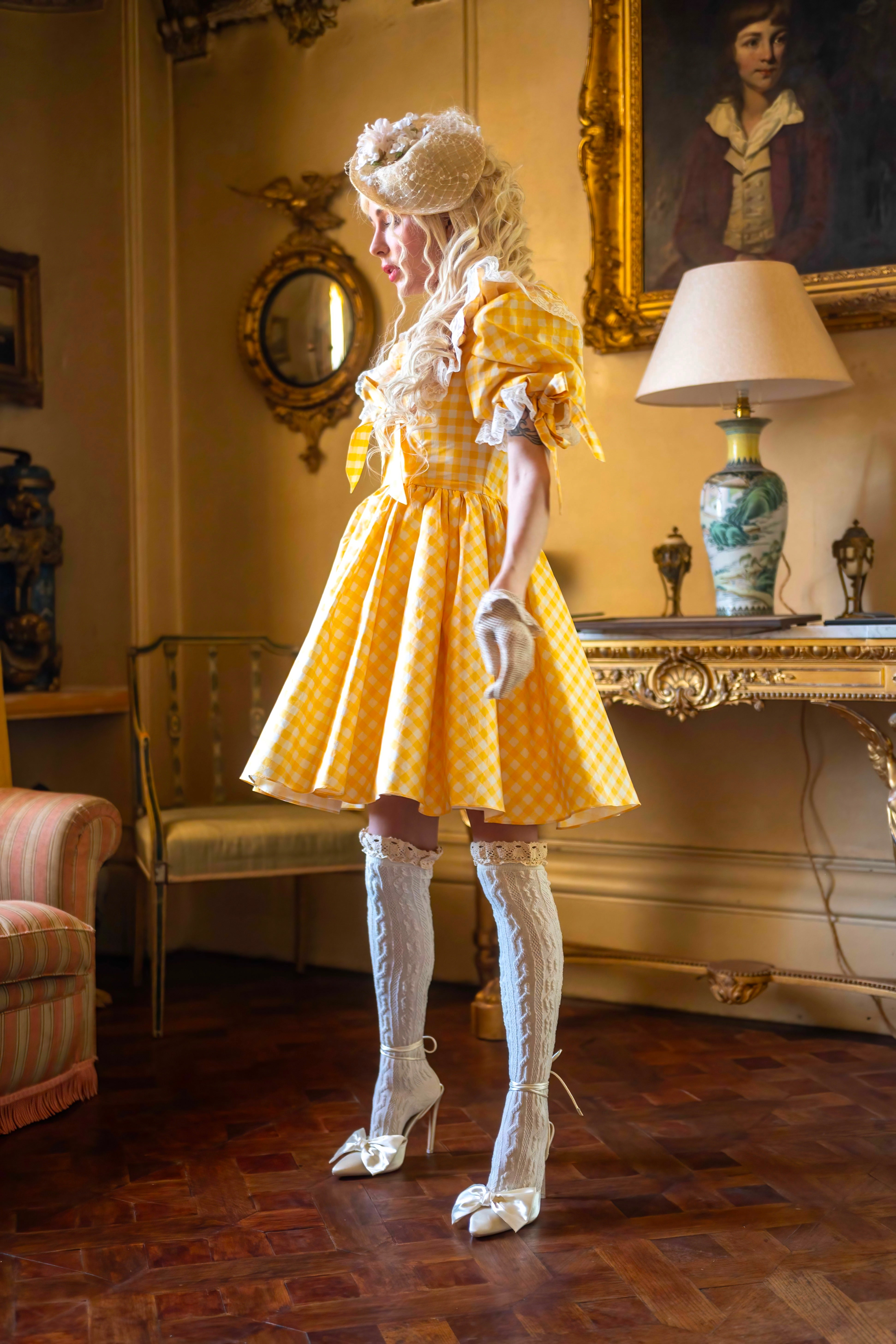 Lemon Punch Dolly Dress