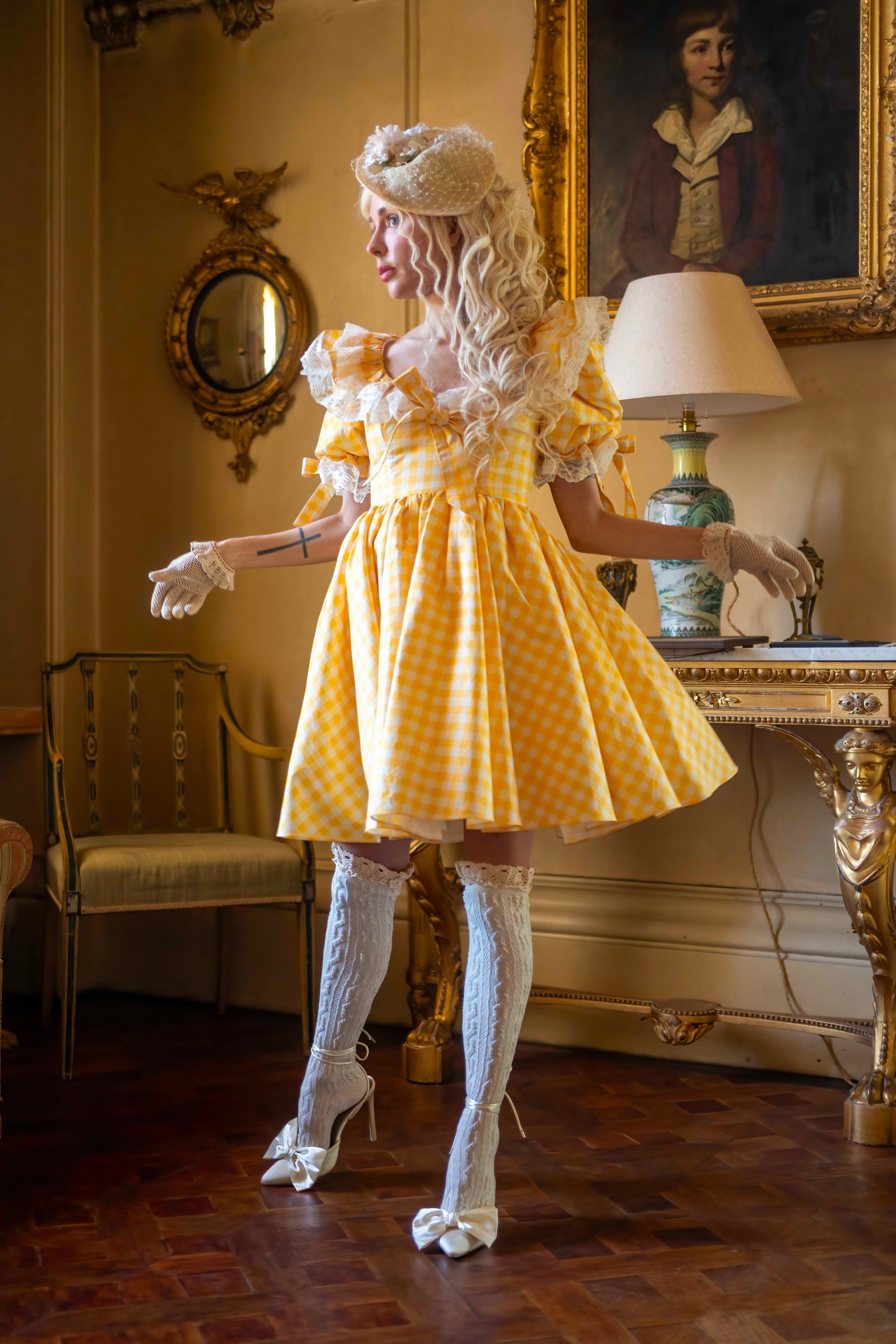 Lemon Punch Dolly Dress