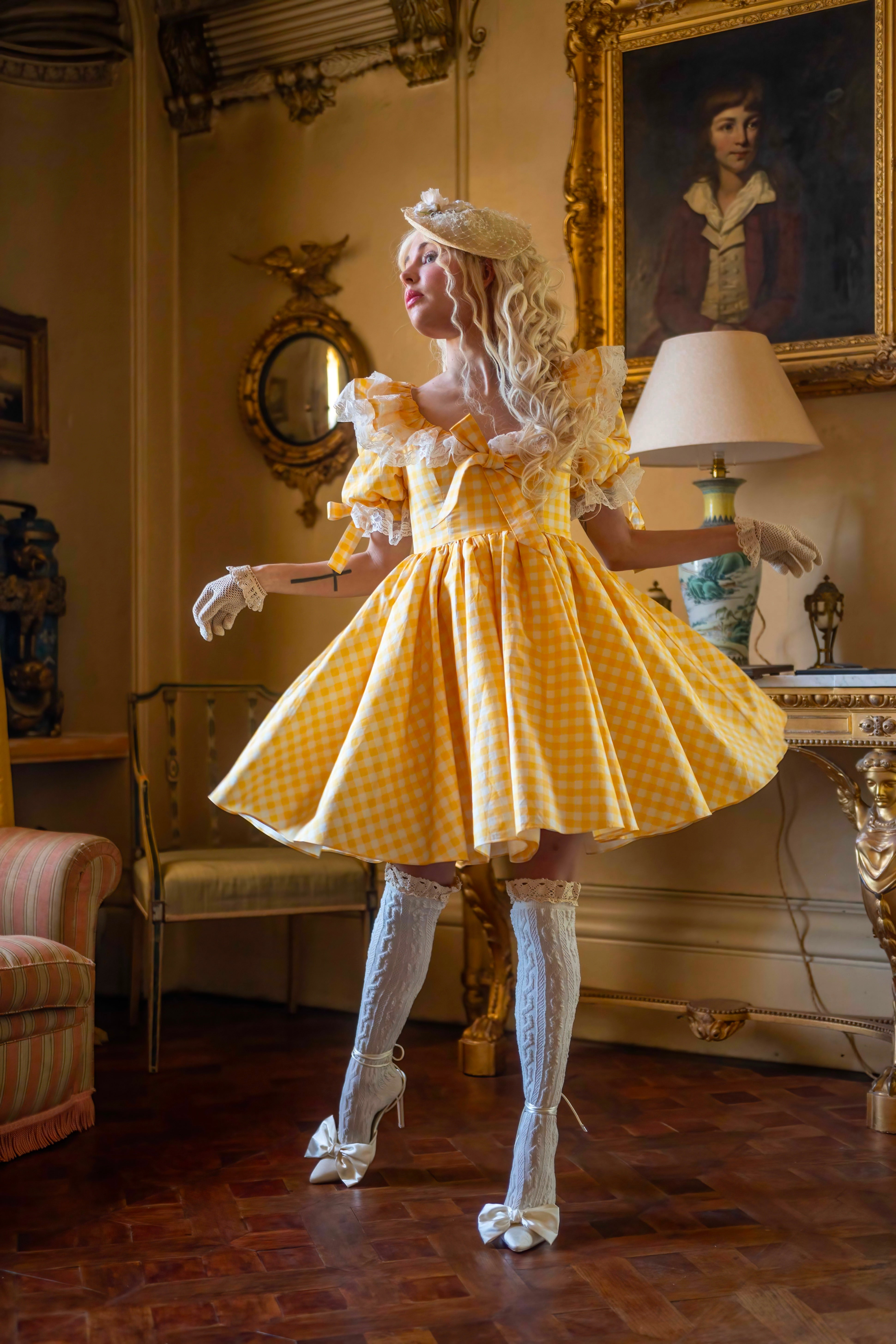 Lemon Punch Dolly Dress