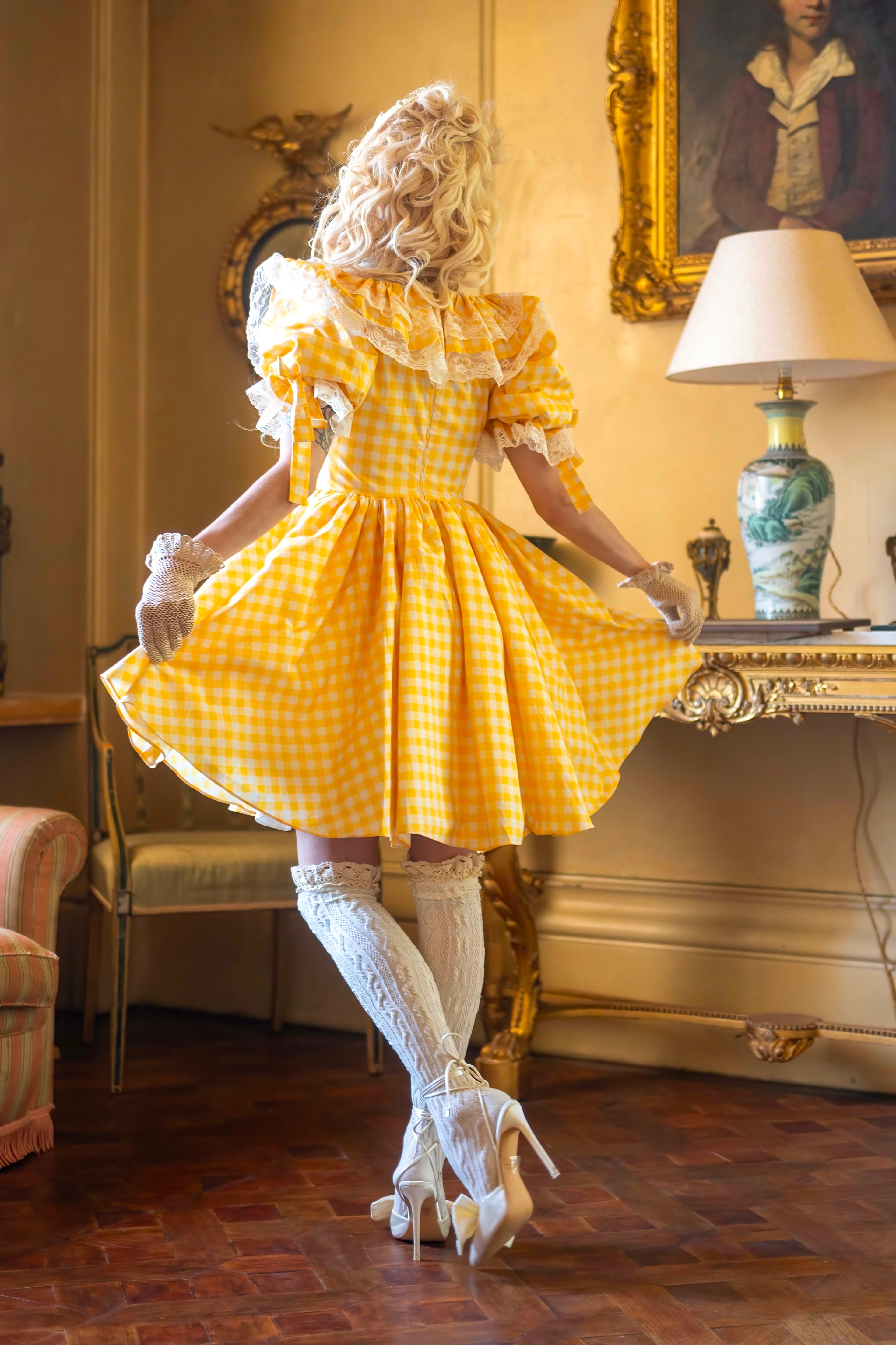 Lemon Punch Dolly Dress