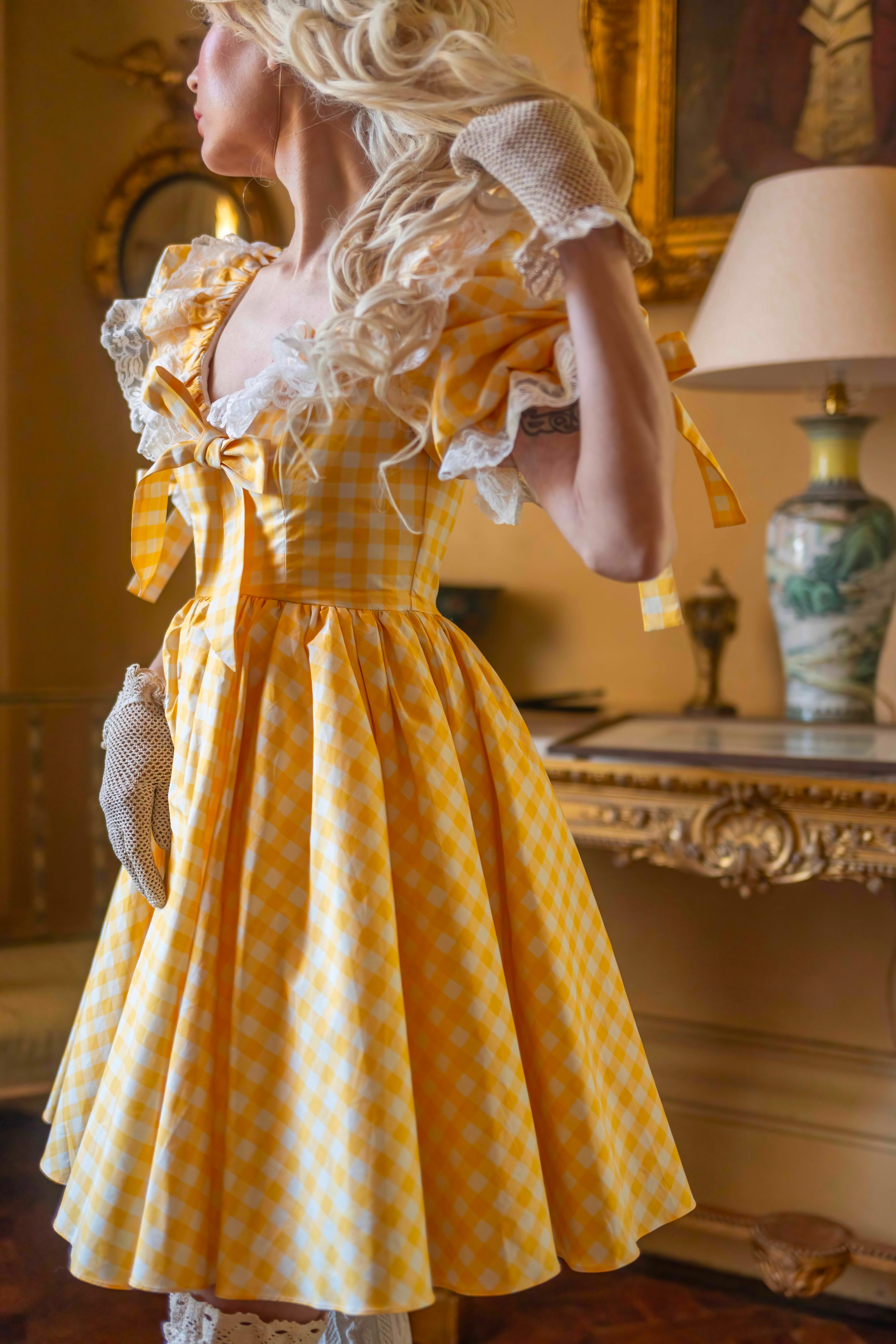 Lemon Punch Dolly Dress