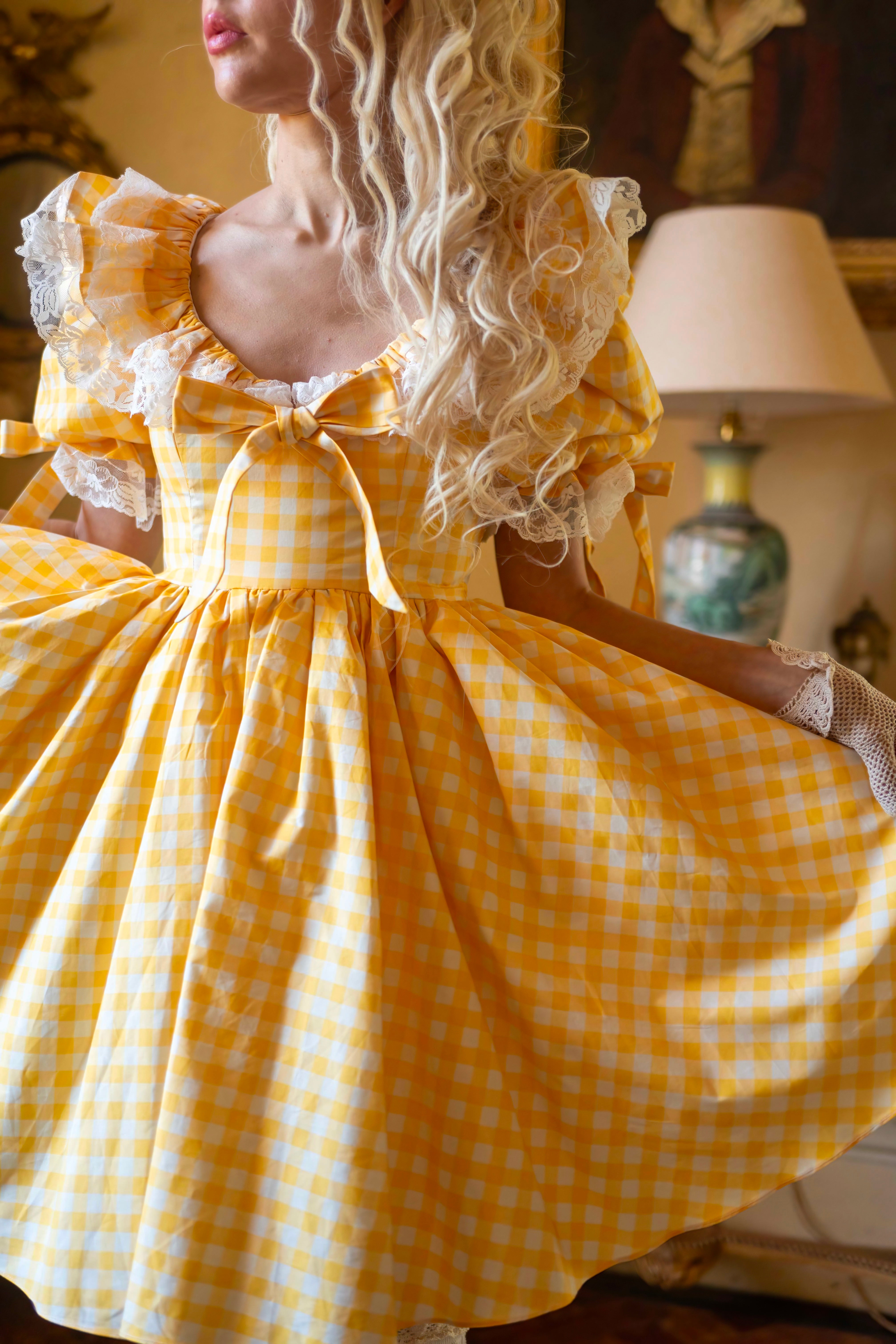 Lemon Punch Dolly Dress