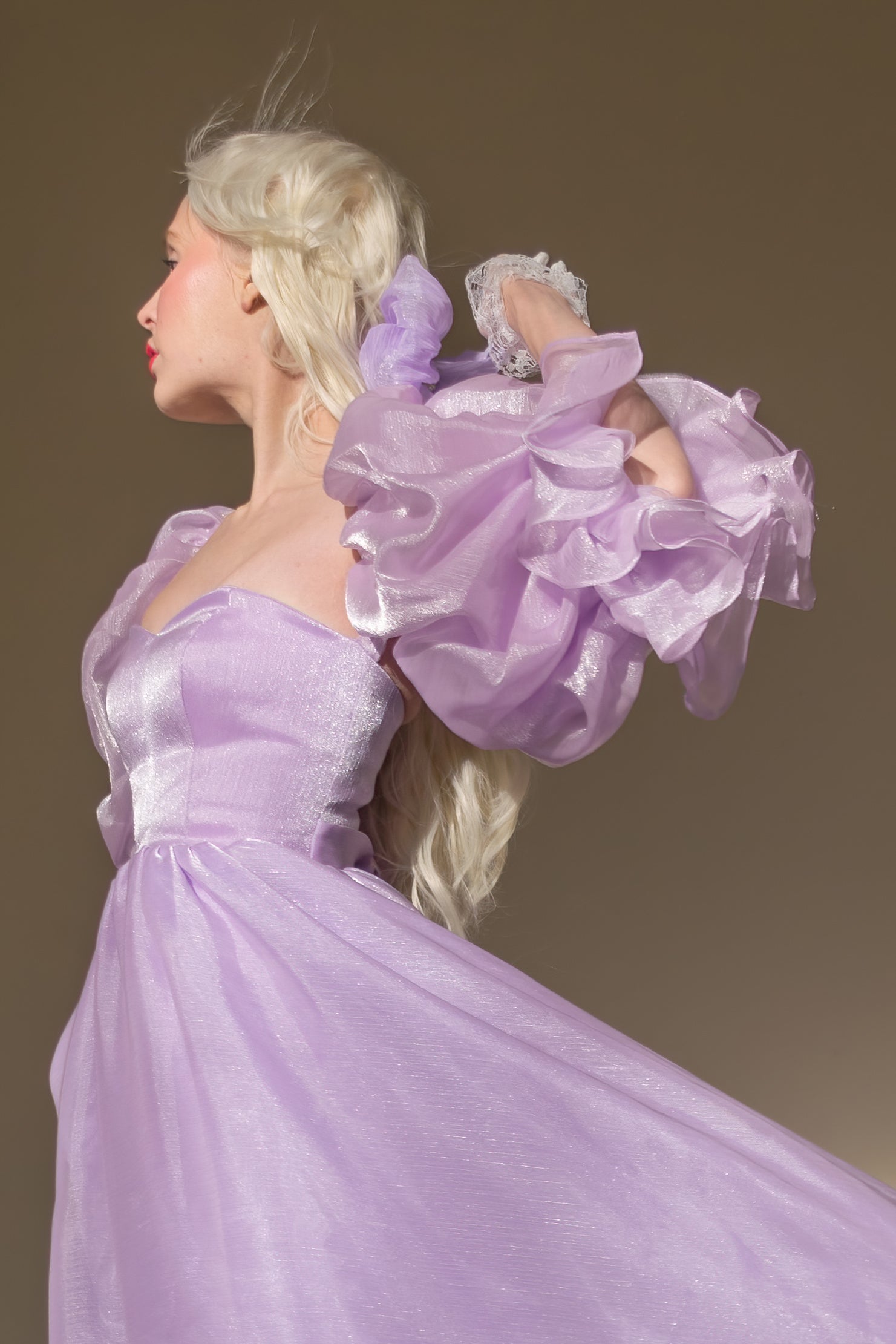Lilac Skies Belle Dress