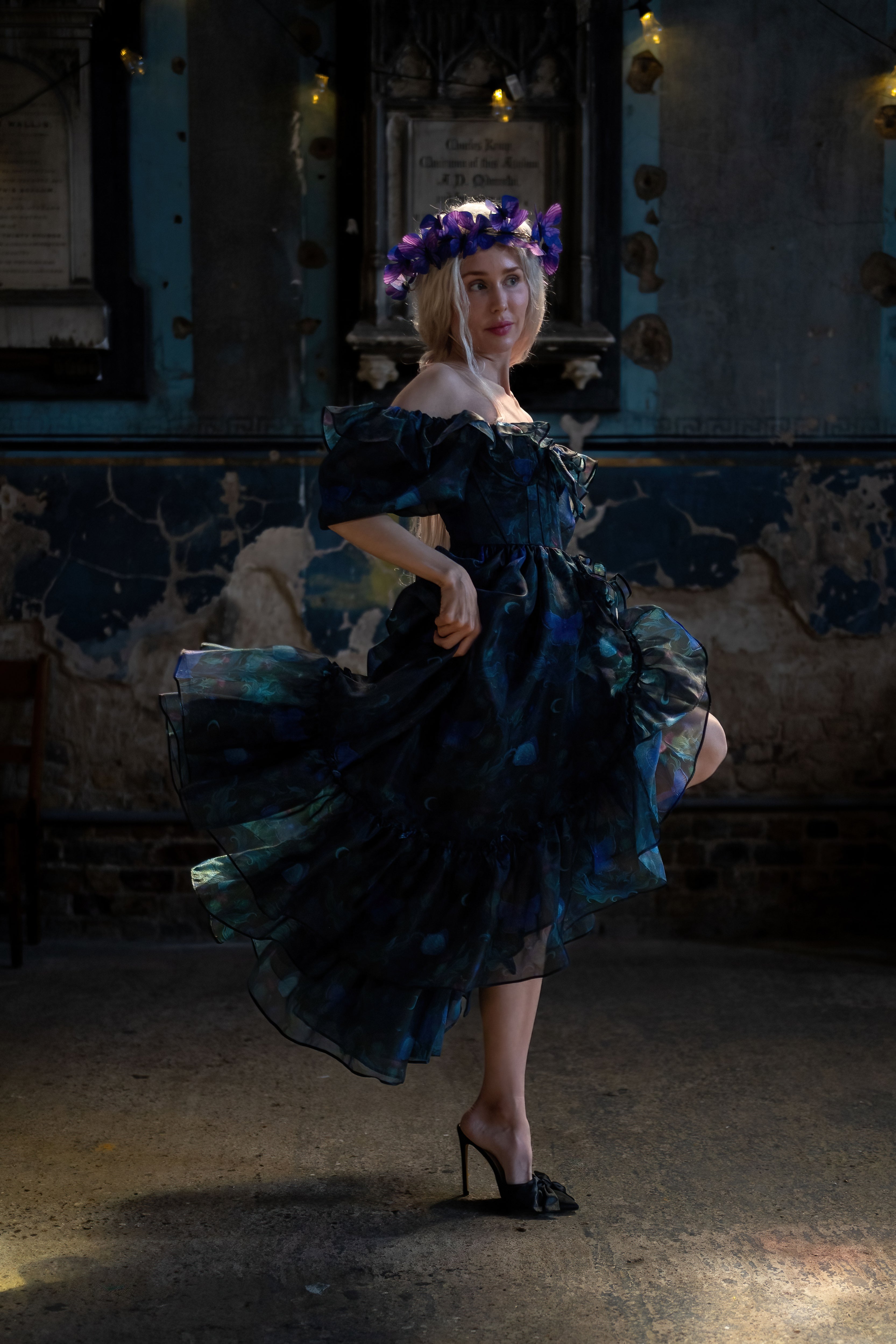 Luna Eclipse Bluestocking Dress