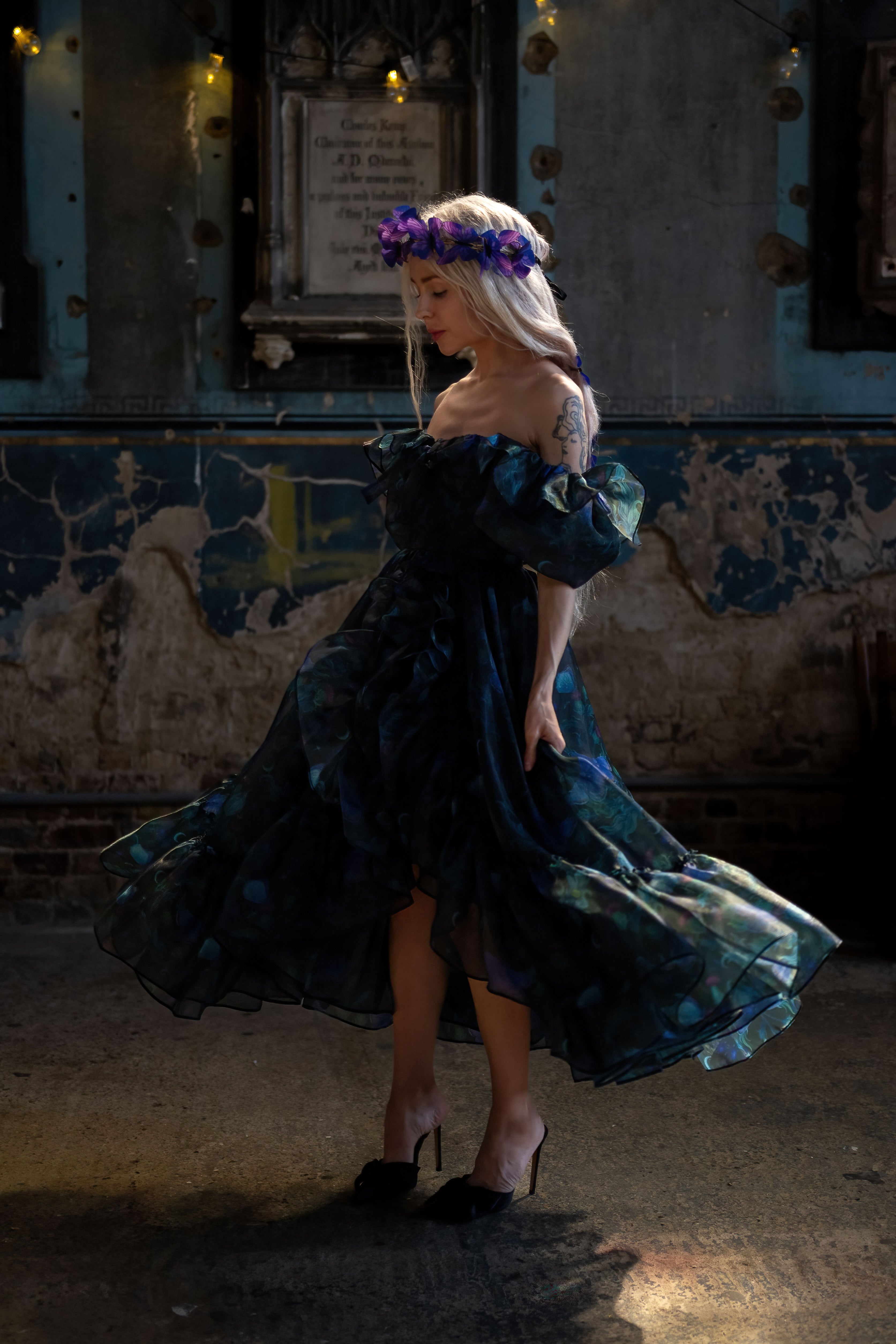 Luna Eclipse Bluestocking Dress