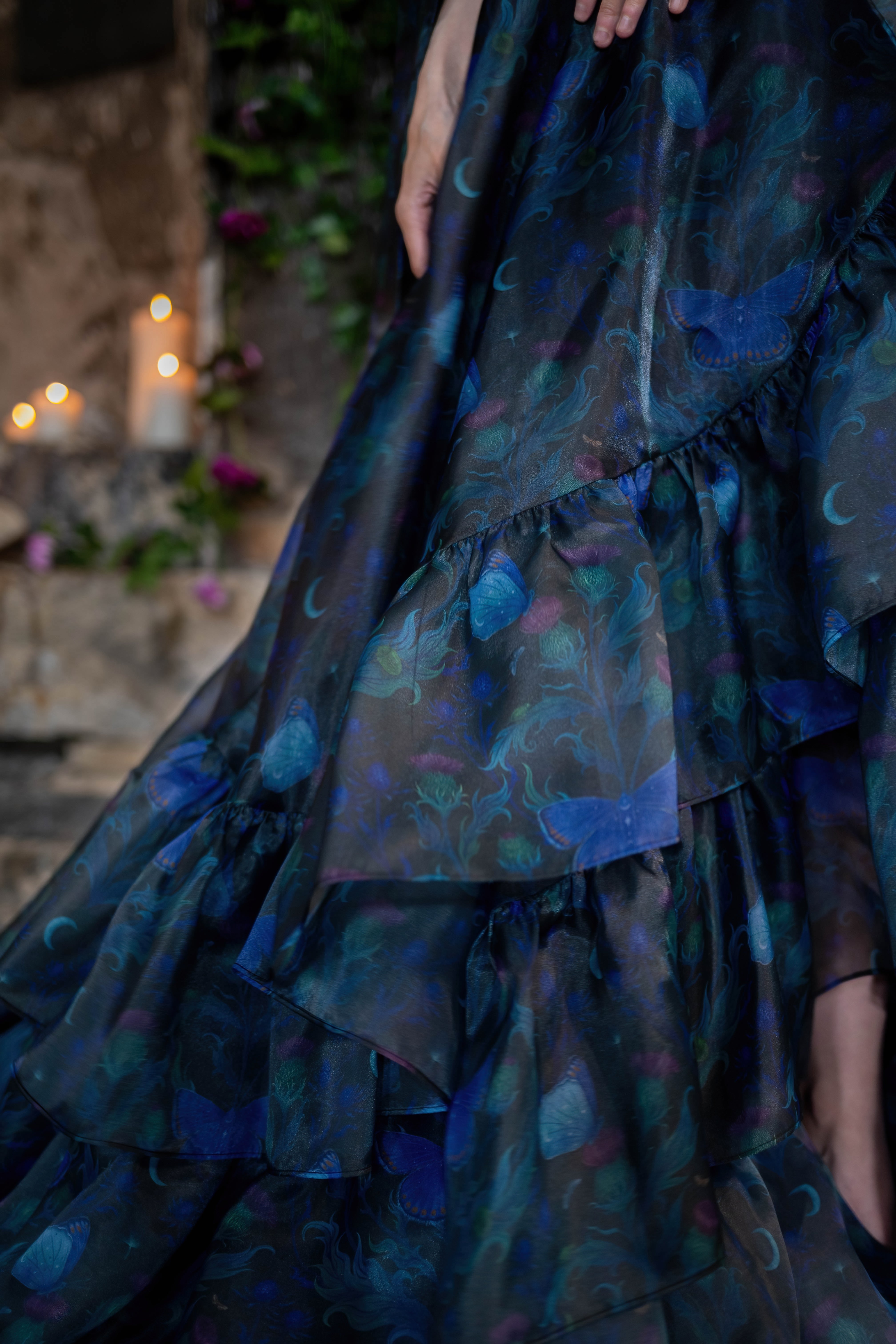 Luna Eclipse Empress Train Gown
