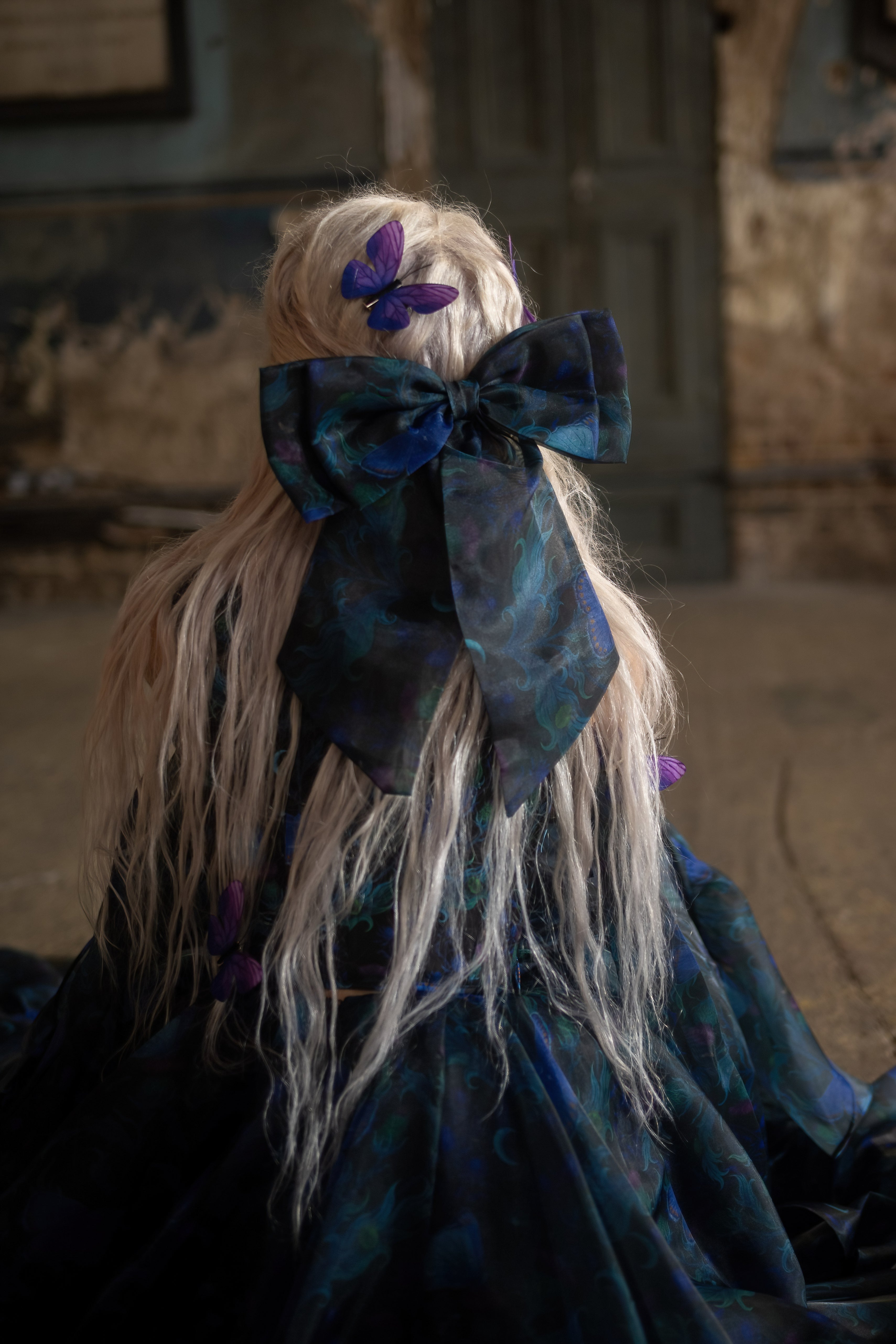 Luna Eclipse Winged Hairbow