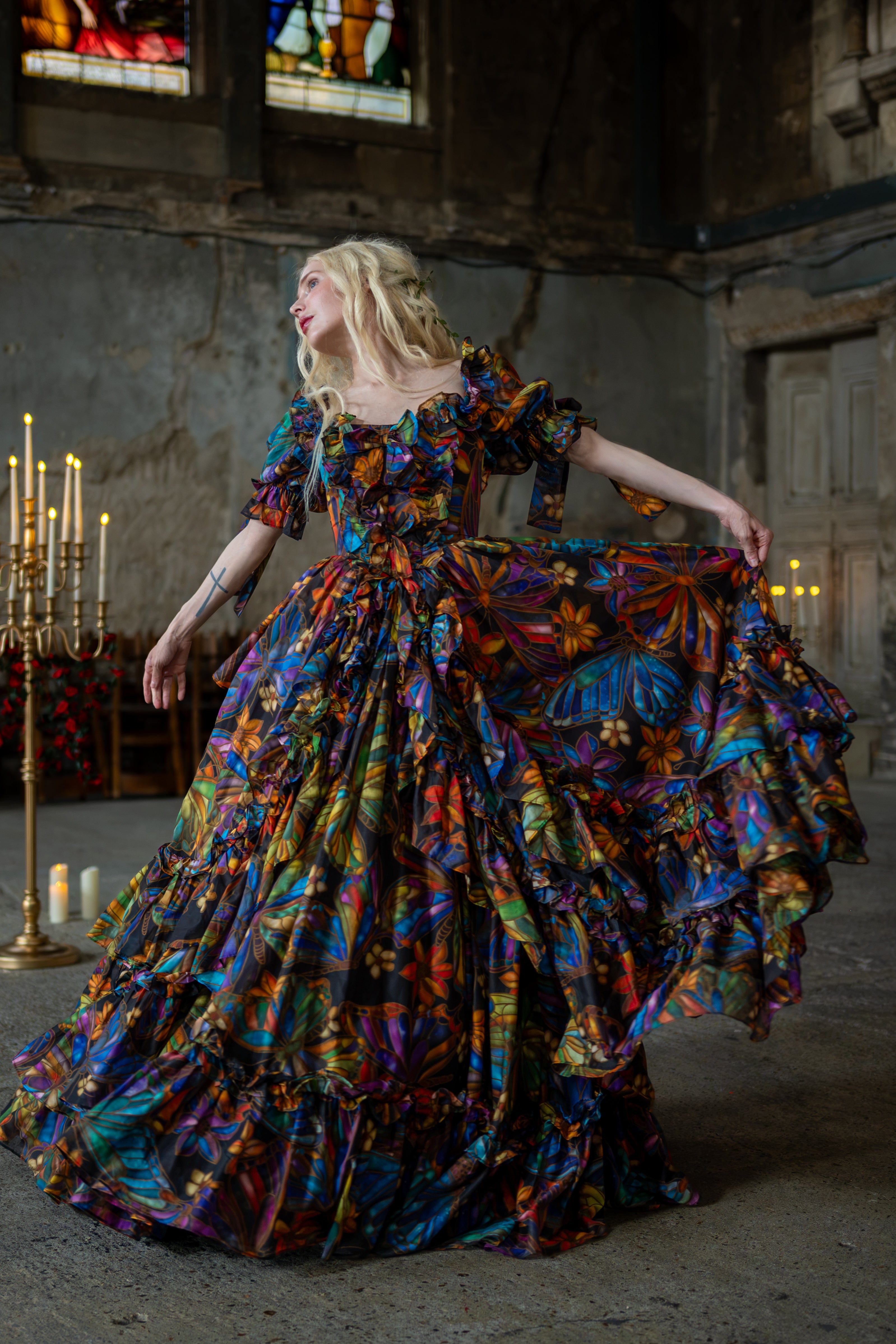Martyr of Devotion Cathedral Gown
