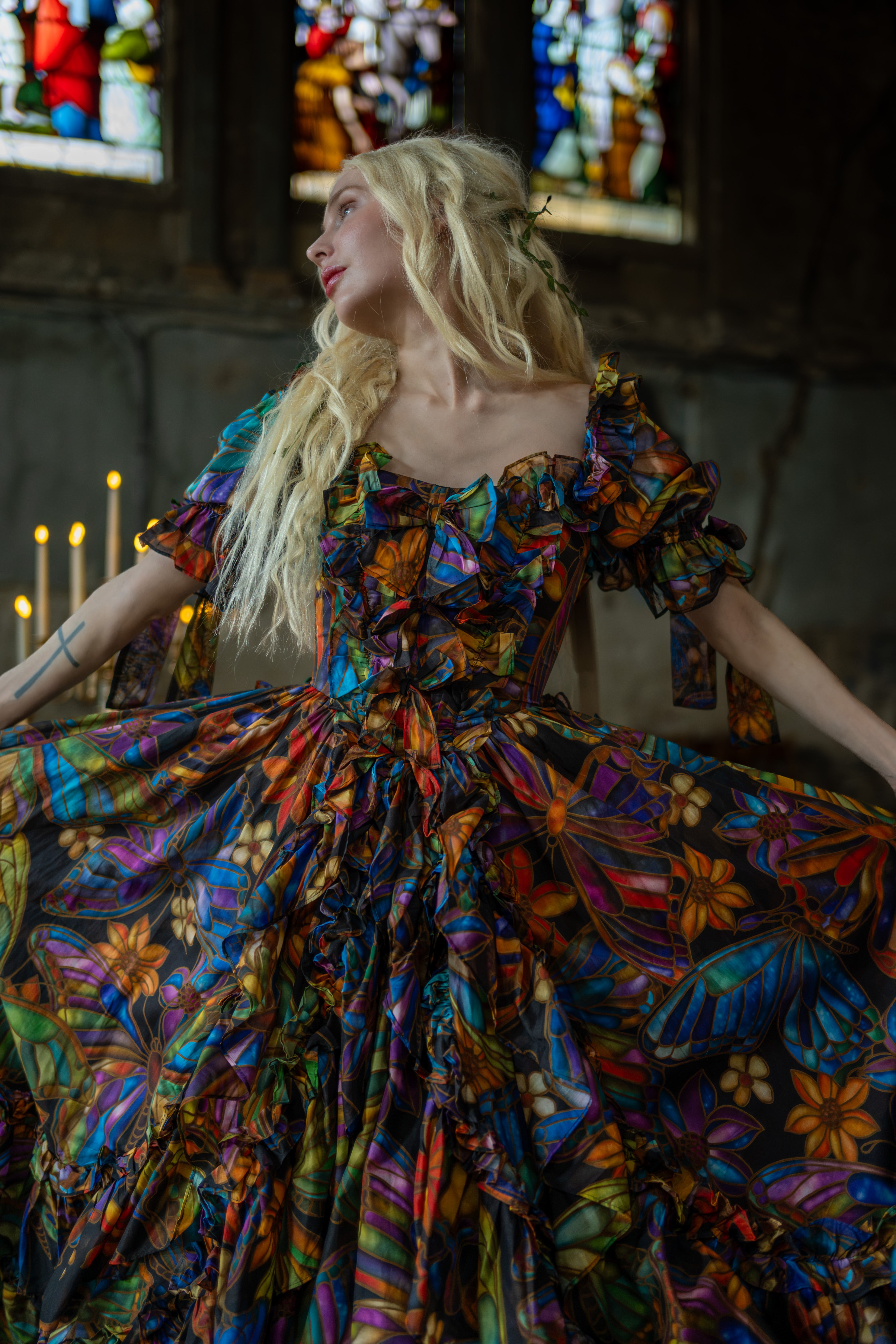 Martyr of Devotion Cathedral Gown