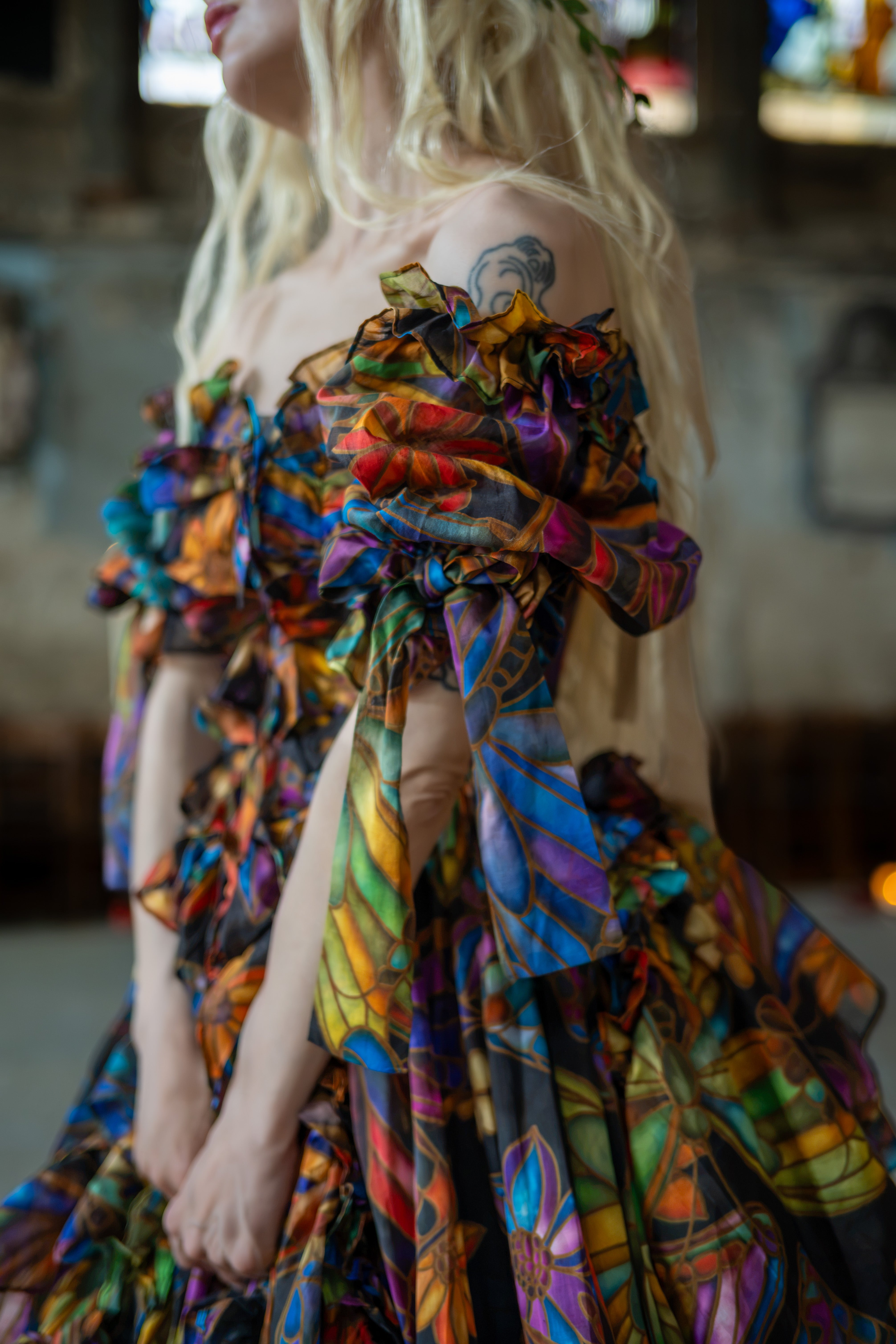 Martyr of Devotion Cathedral Gown