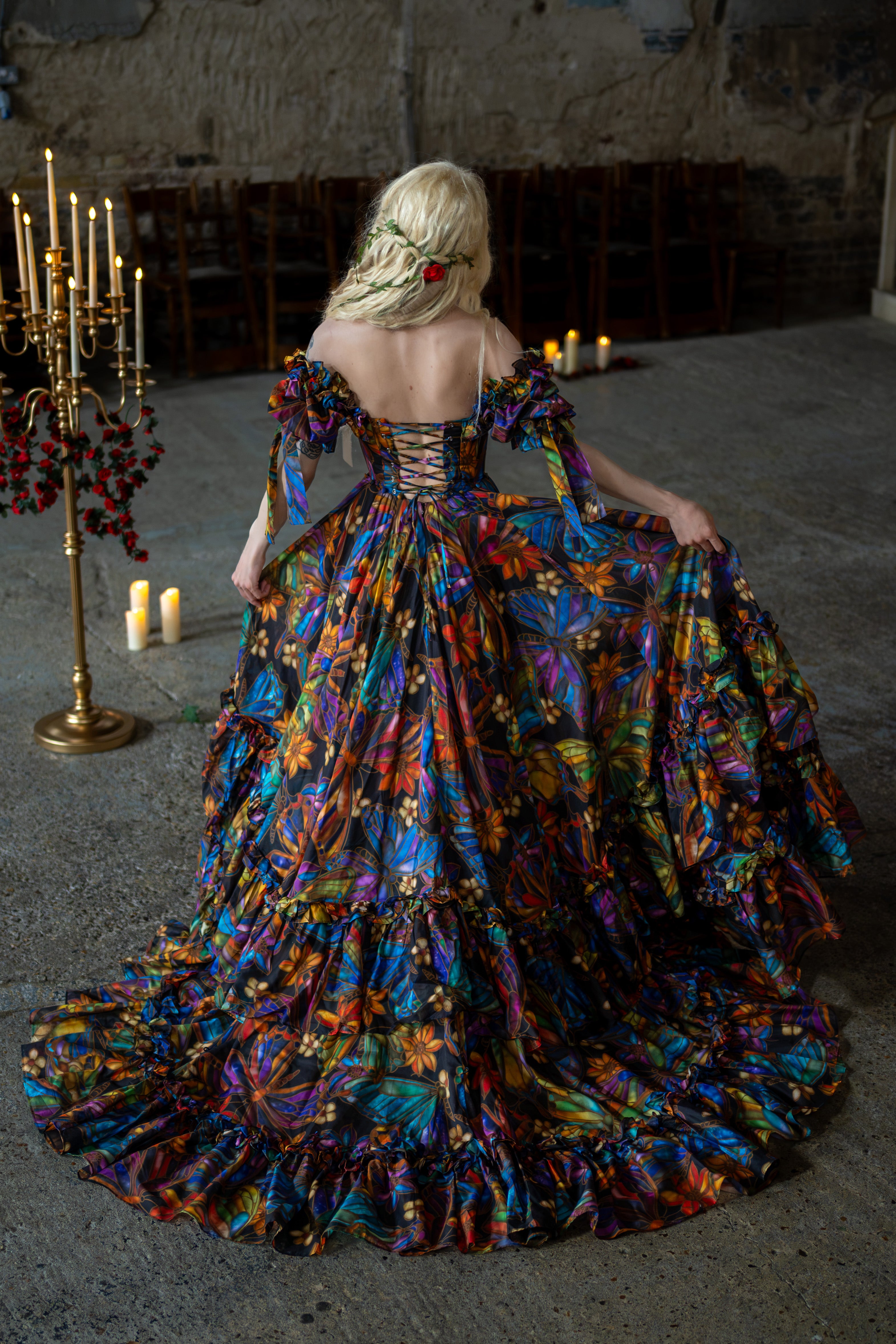 Martyr of Devotion Cathedral Gown
