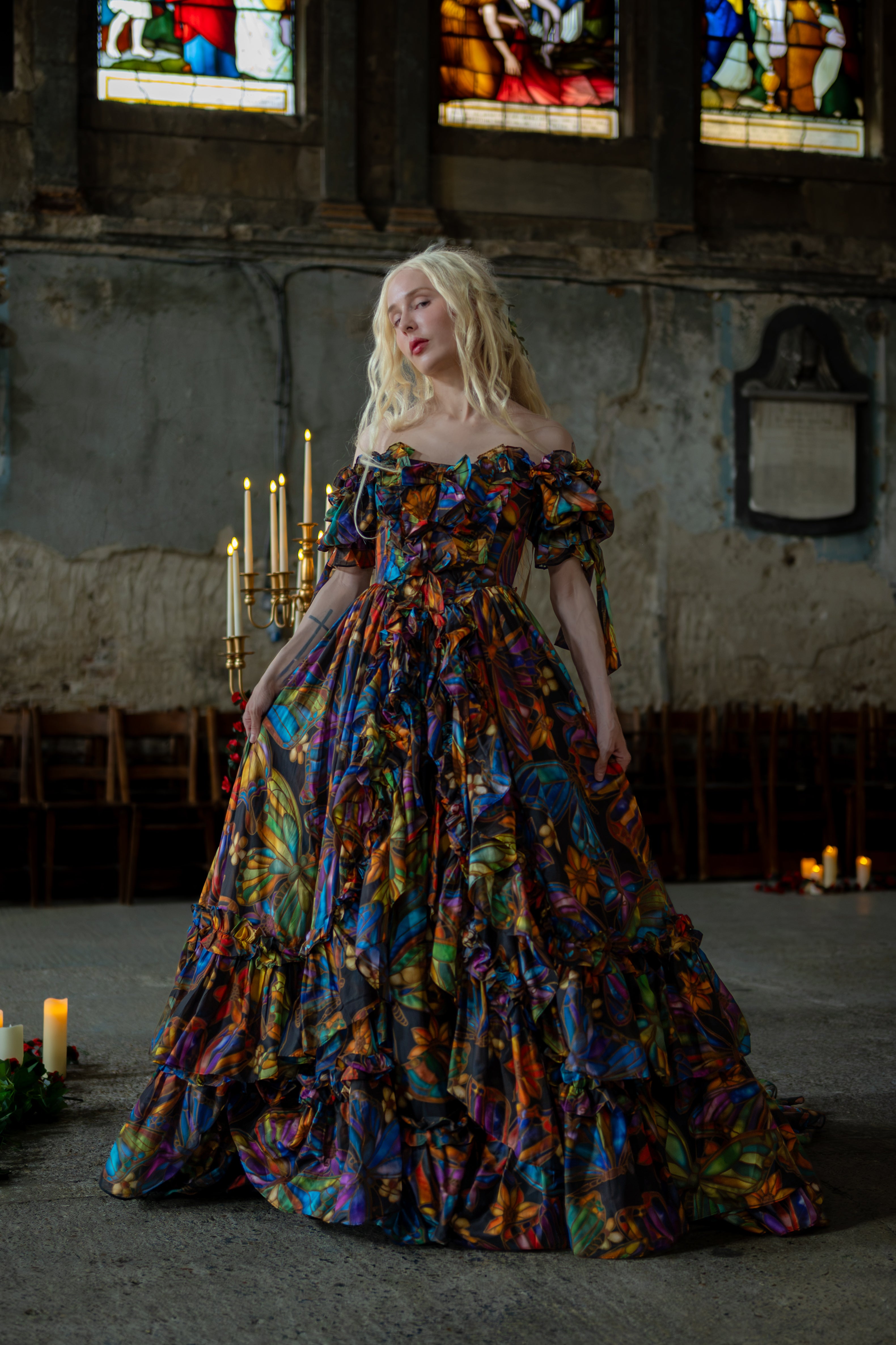 Martyr of Devotion Cathedral Gown