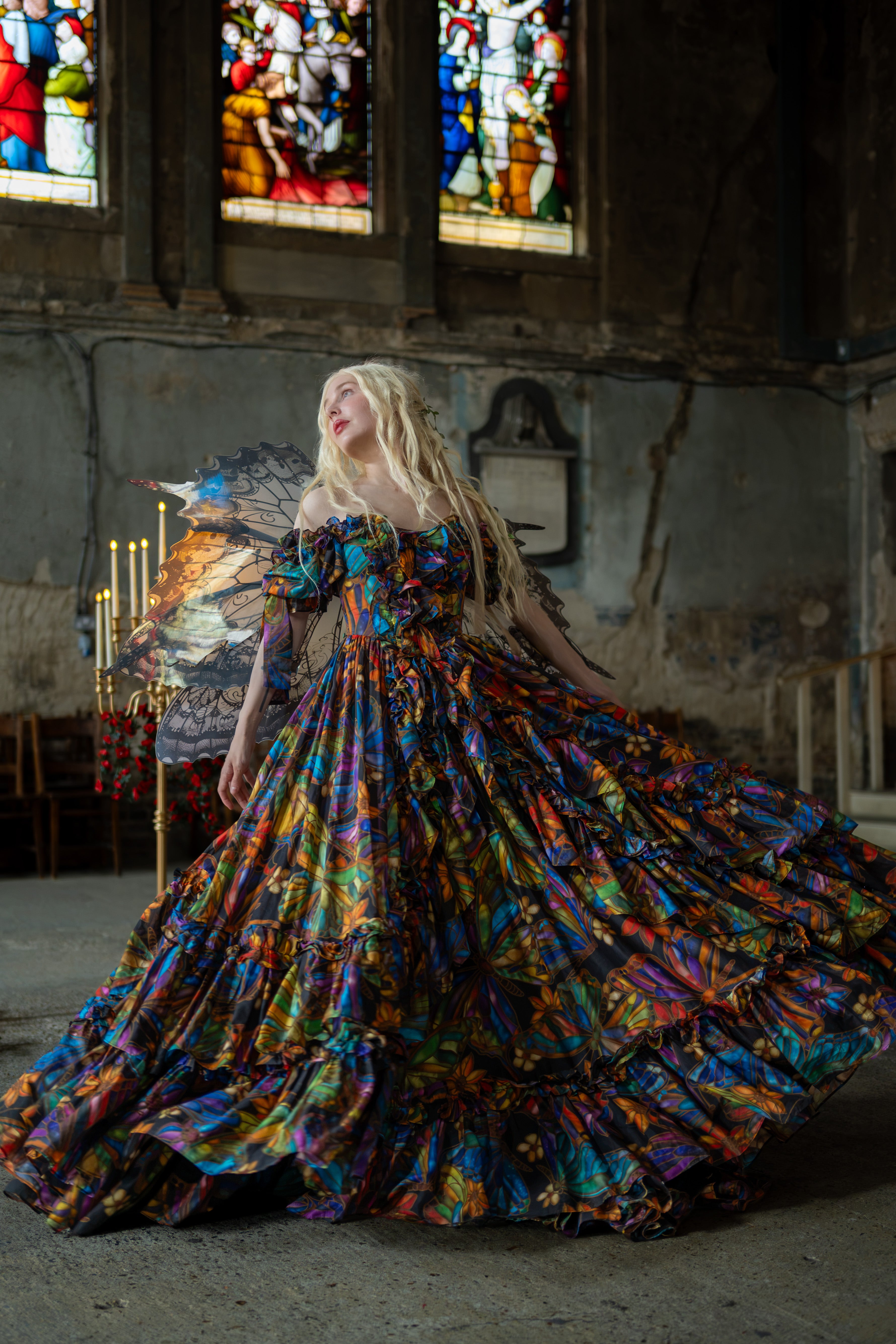 Martyr of Devotion Cathedral Gown