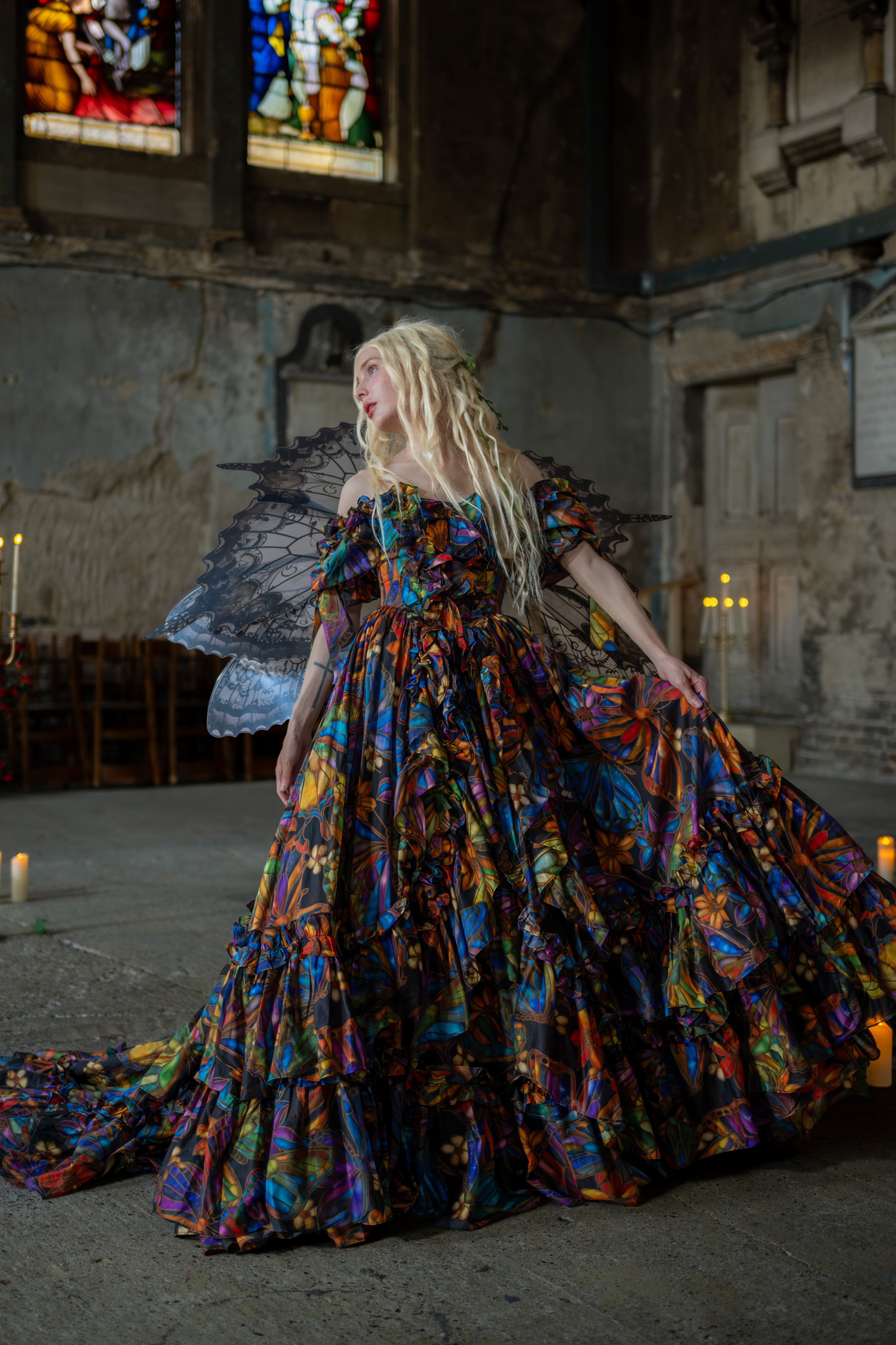 Martyr of Devotion Cathedral Gown