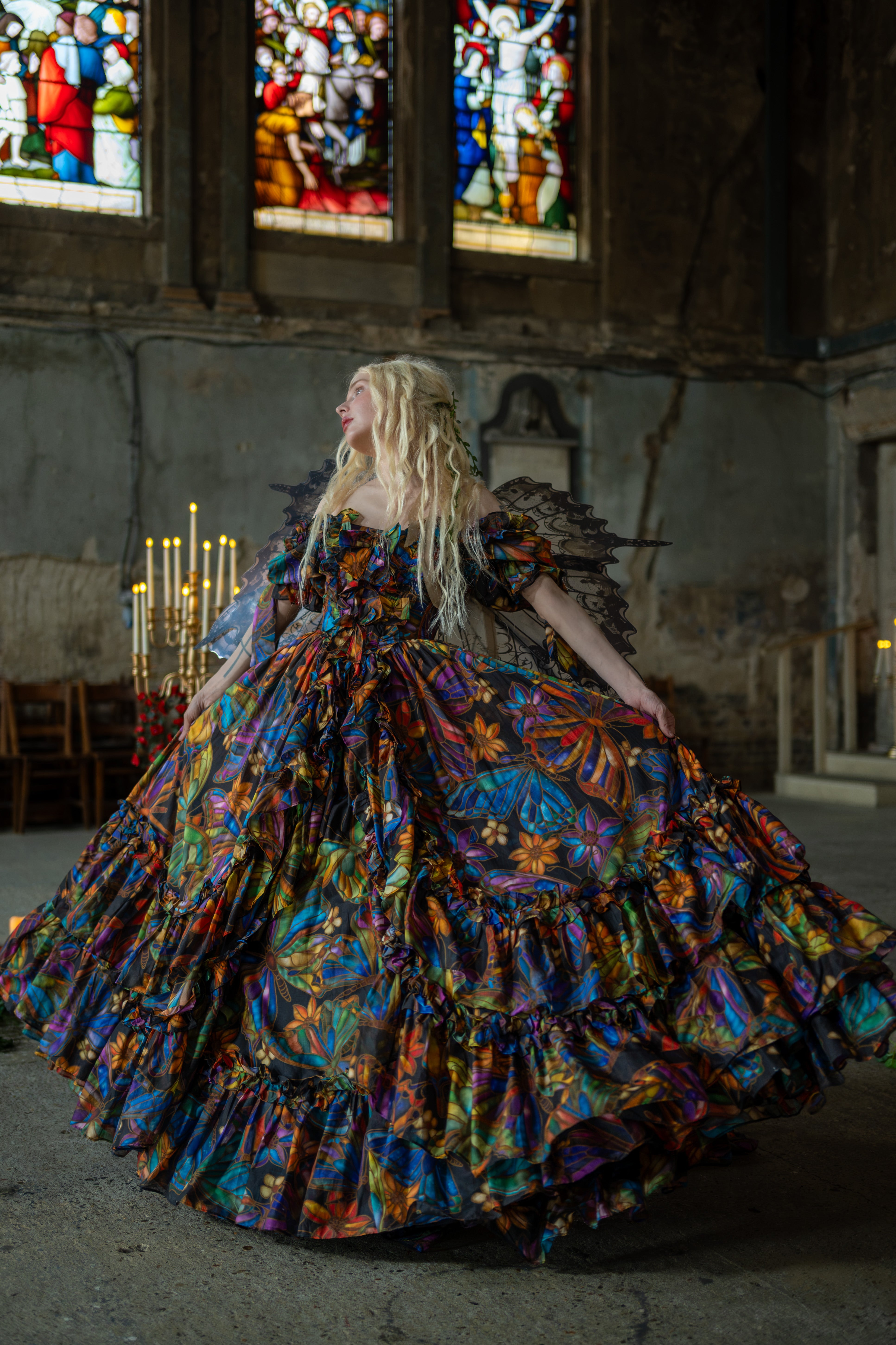 Martyr of Devotion Cathedral Gown