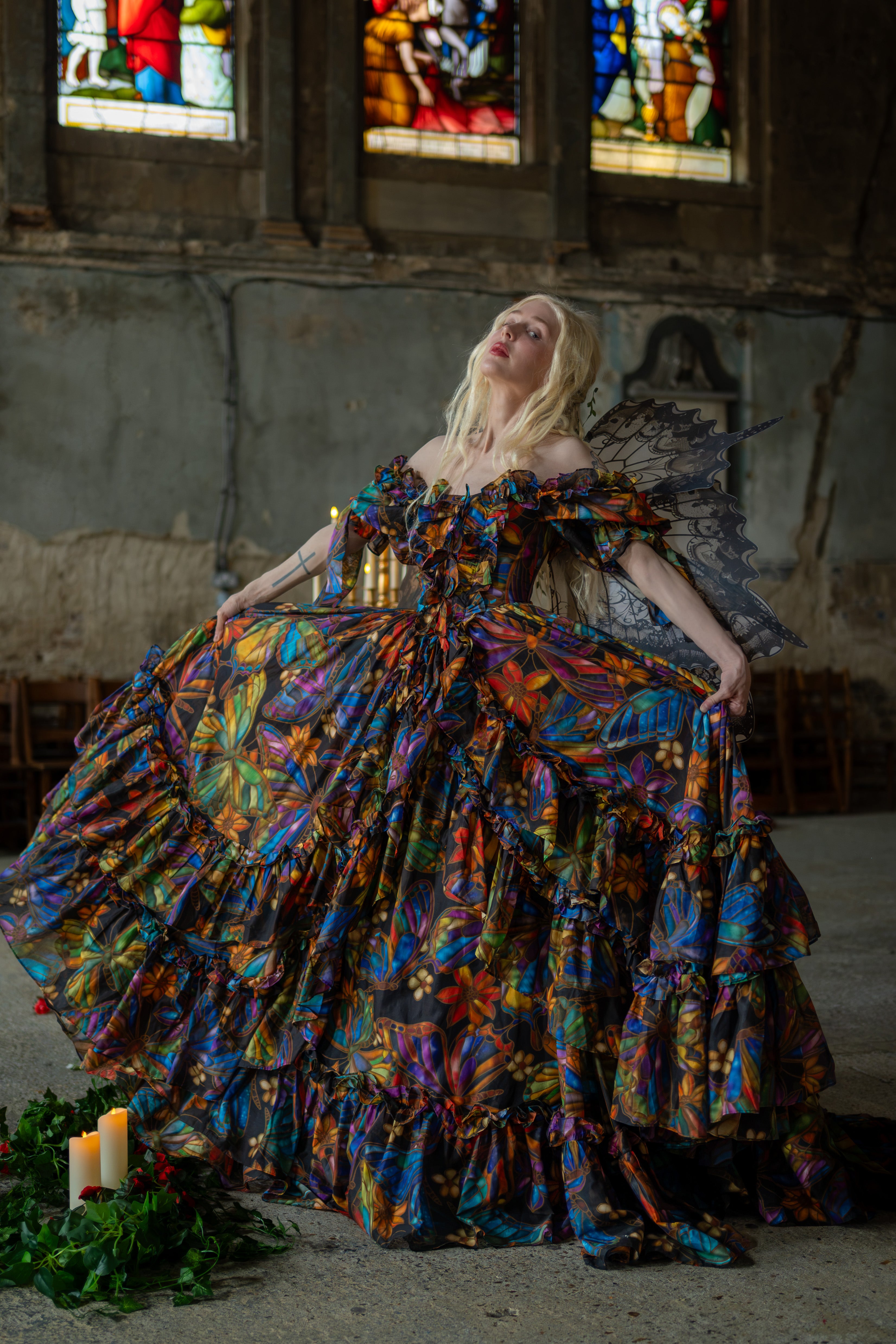 Martyr of Devotion Cathedral Gown