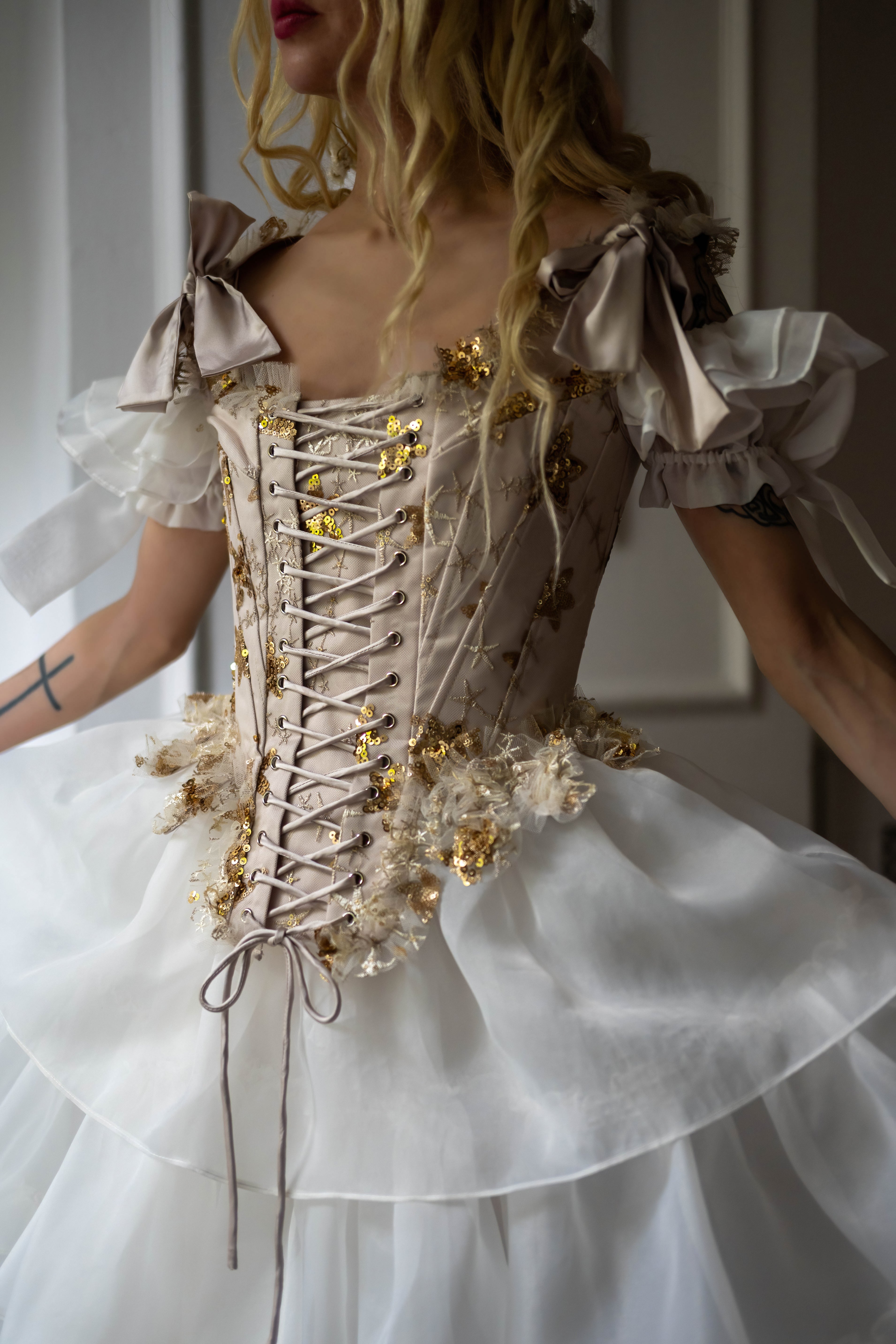 Midas Touch Pompadour Corset
