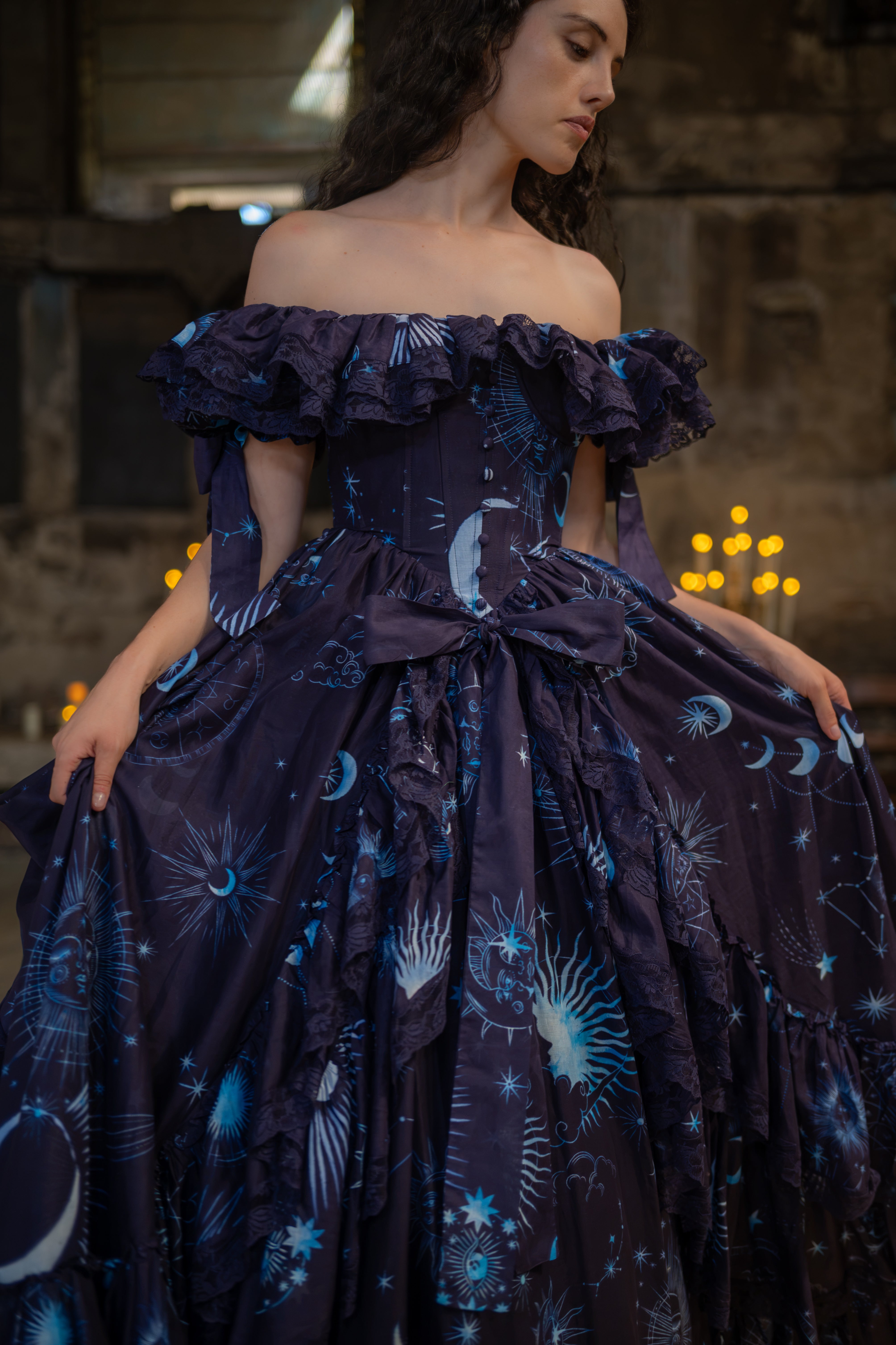 Midnight Divination Daae Gown