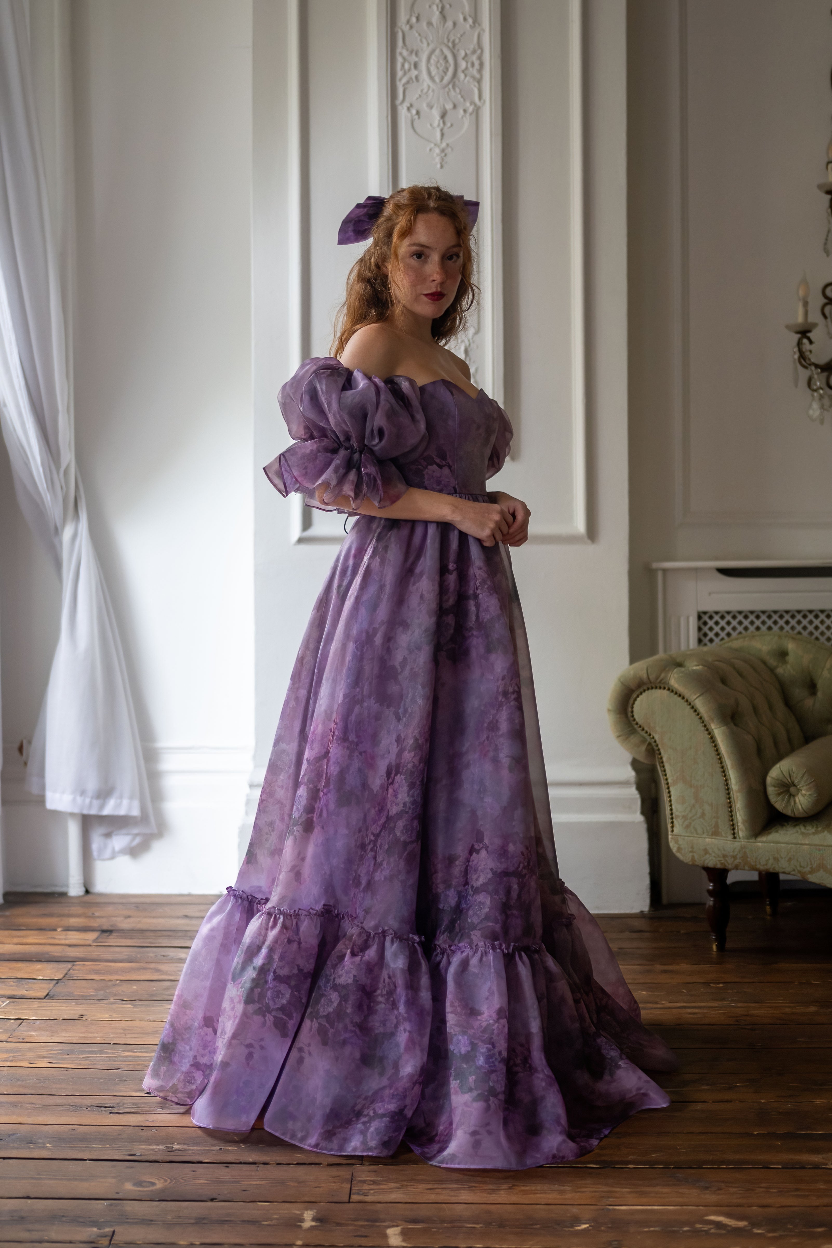 Midnight Rose Belle Gown