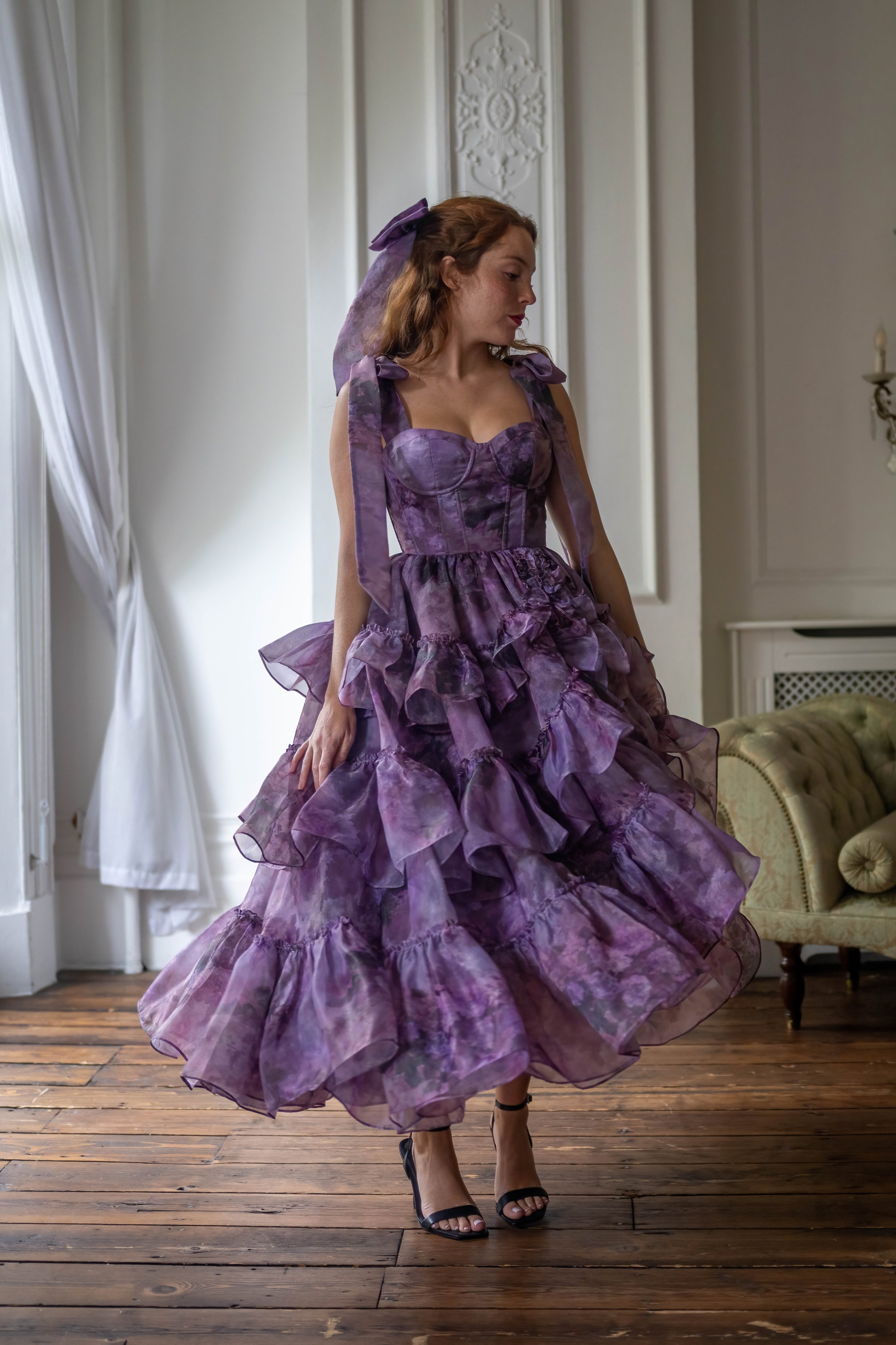 Midnight Rose Muse Dress