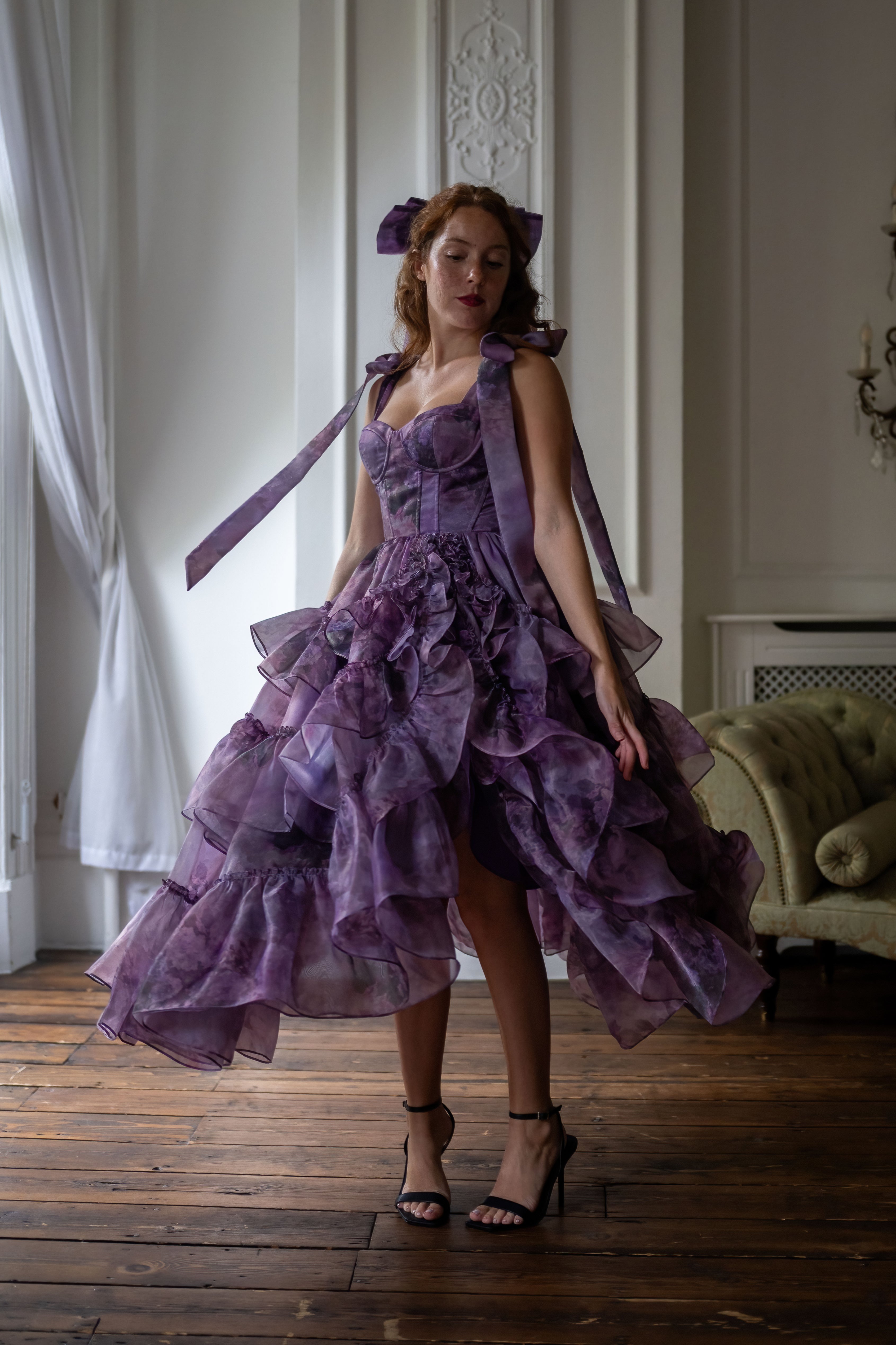 Midnight Rose Muse Dress