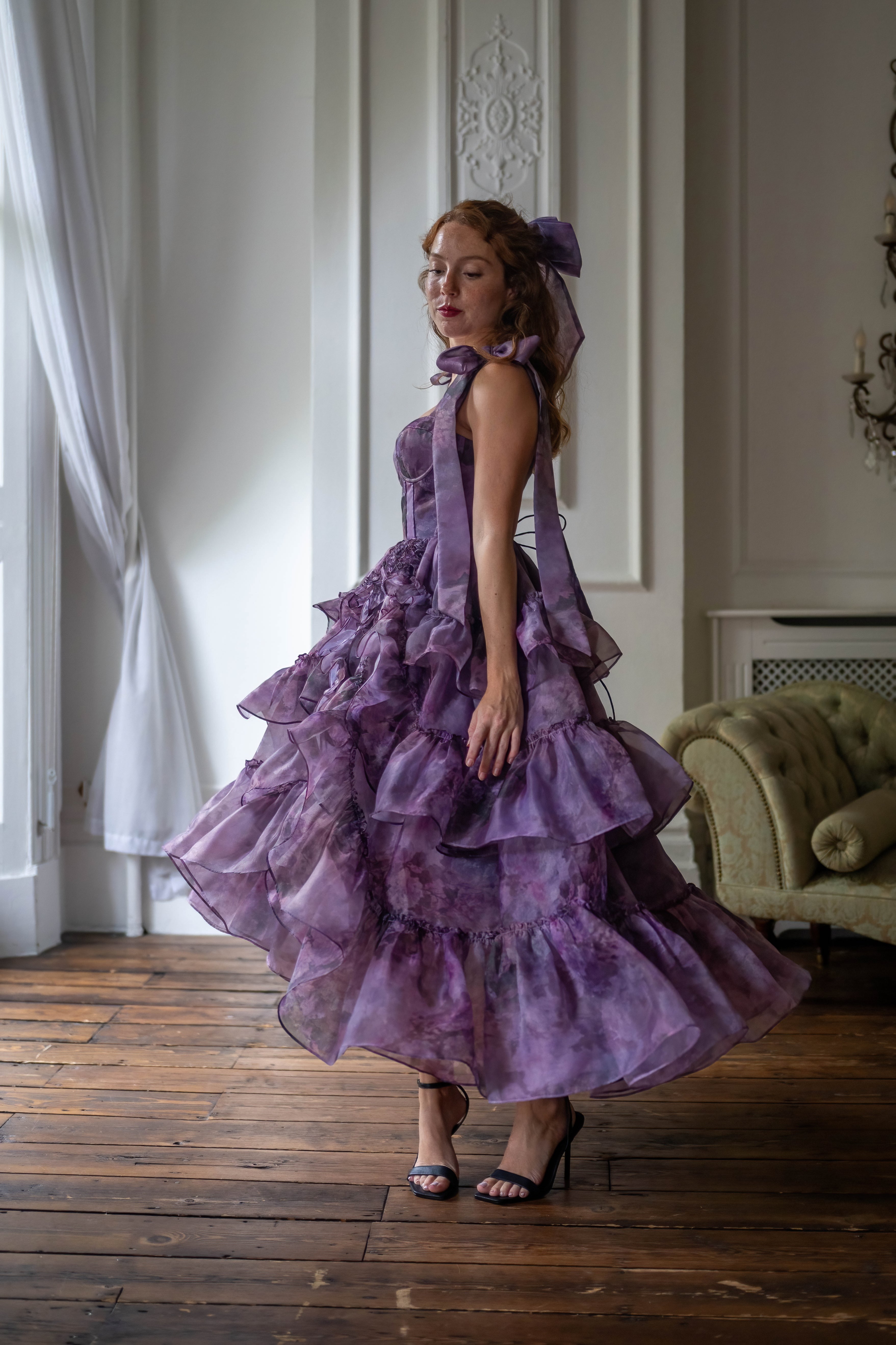 Midnight Rose Muse Dress
