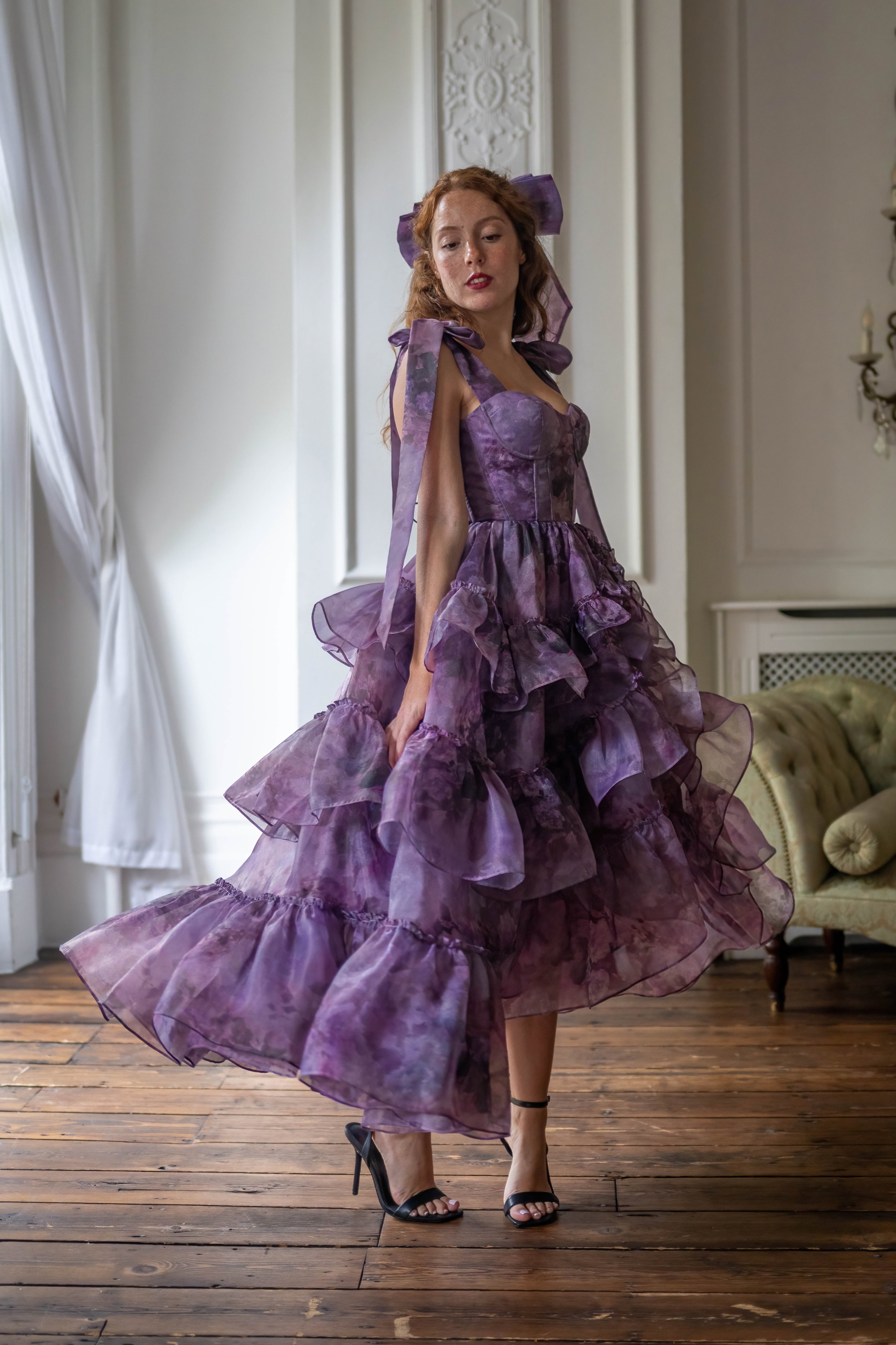 Midnight Rose Muse Dress