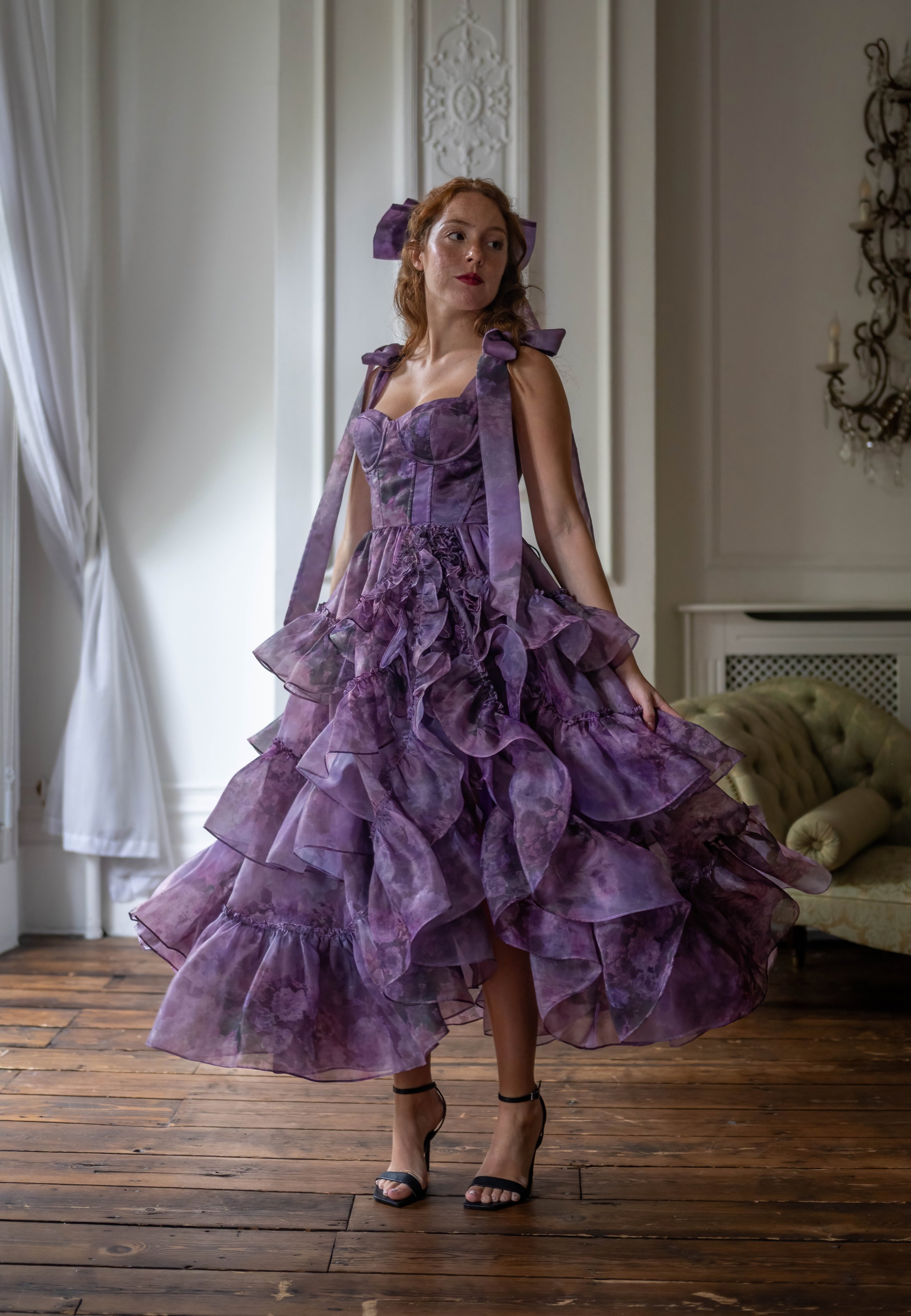 Midnight Rose Muse Dress