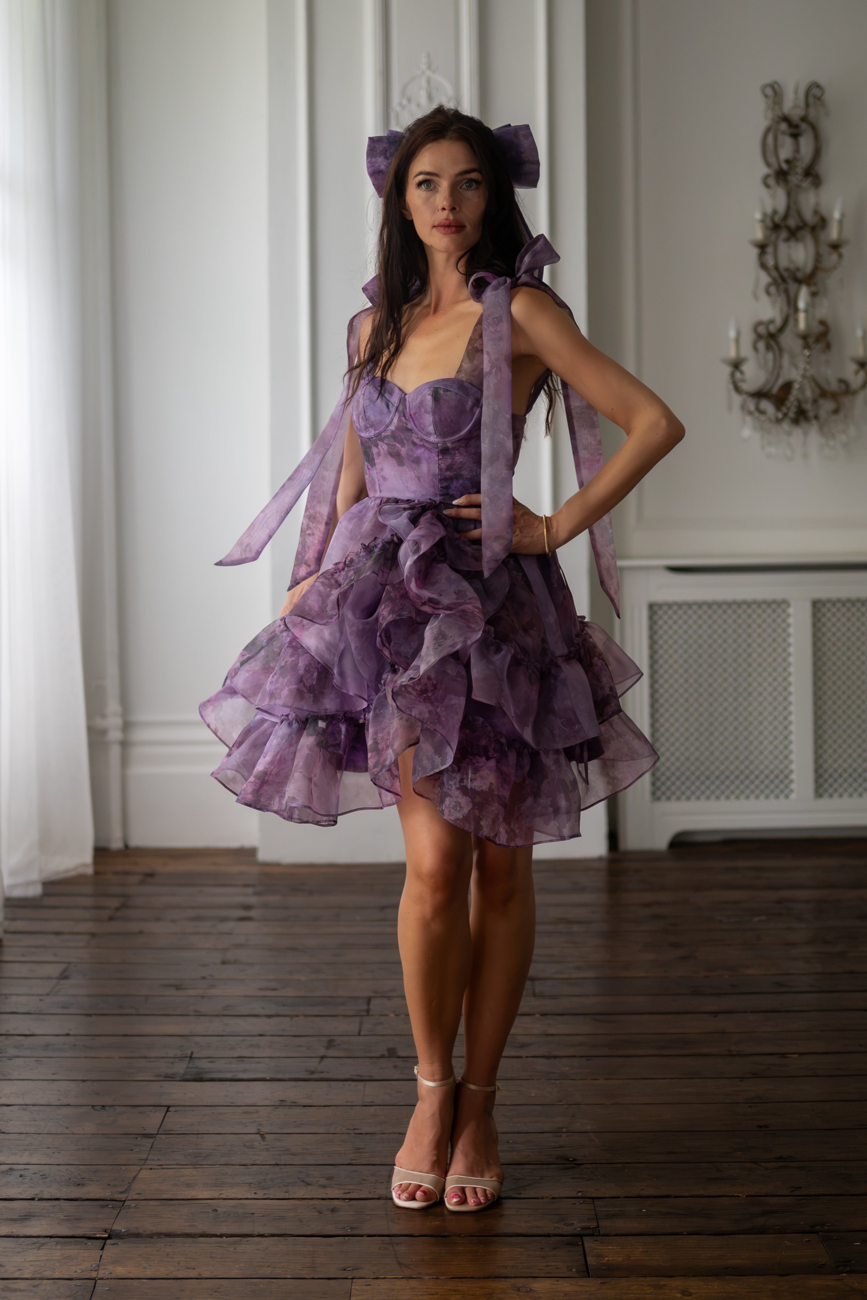 Midnight Rose Rochette Dress