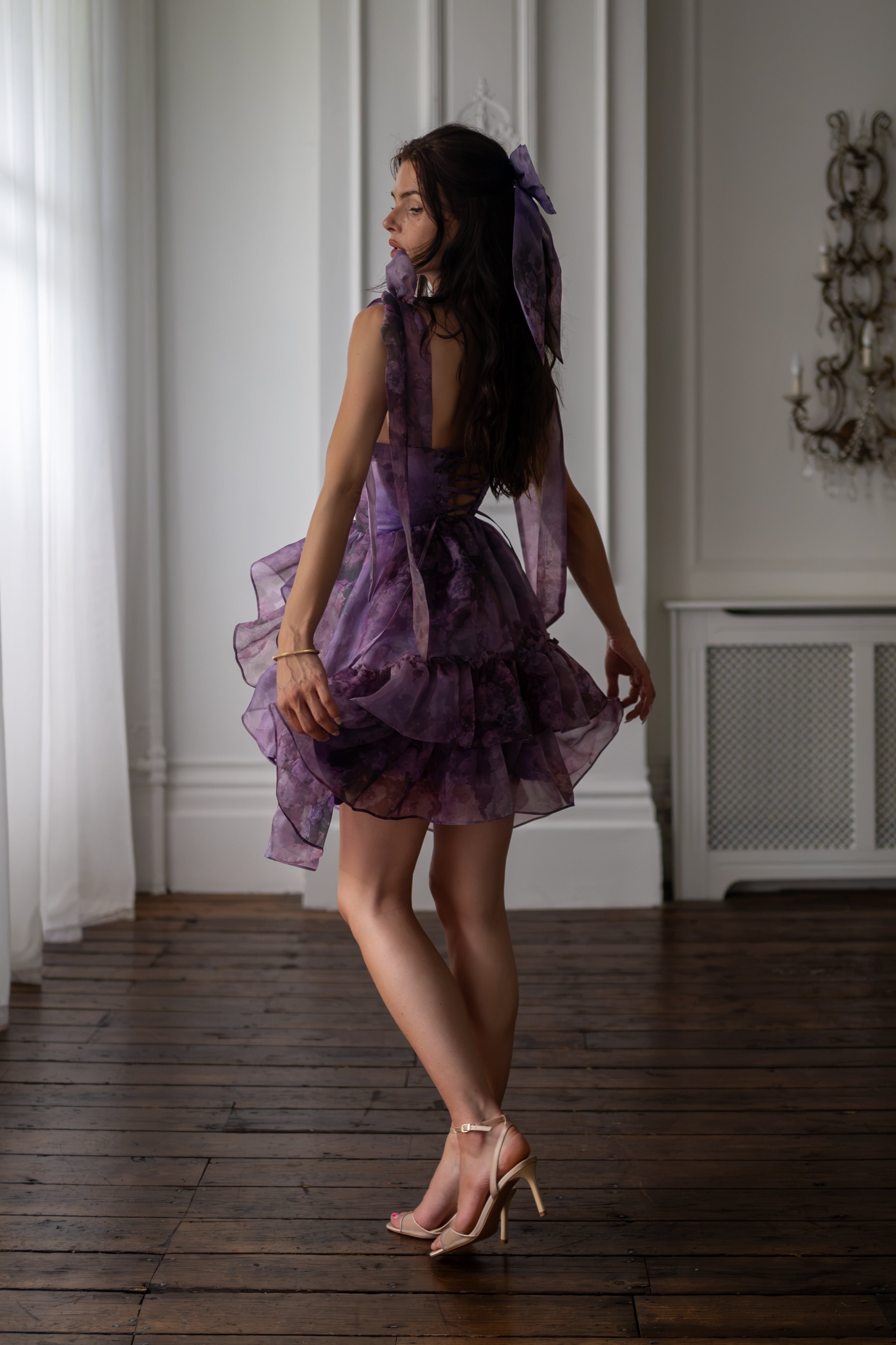 Midnight Rose Rochette Dress