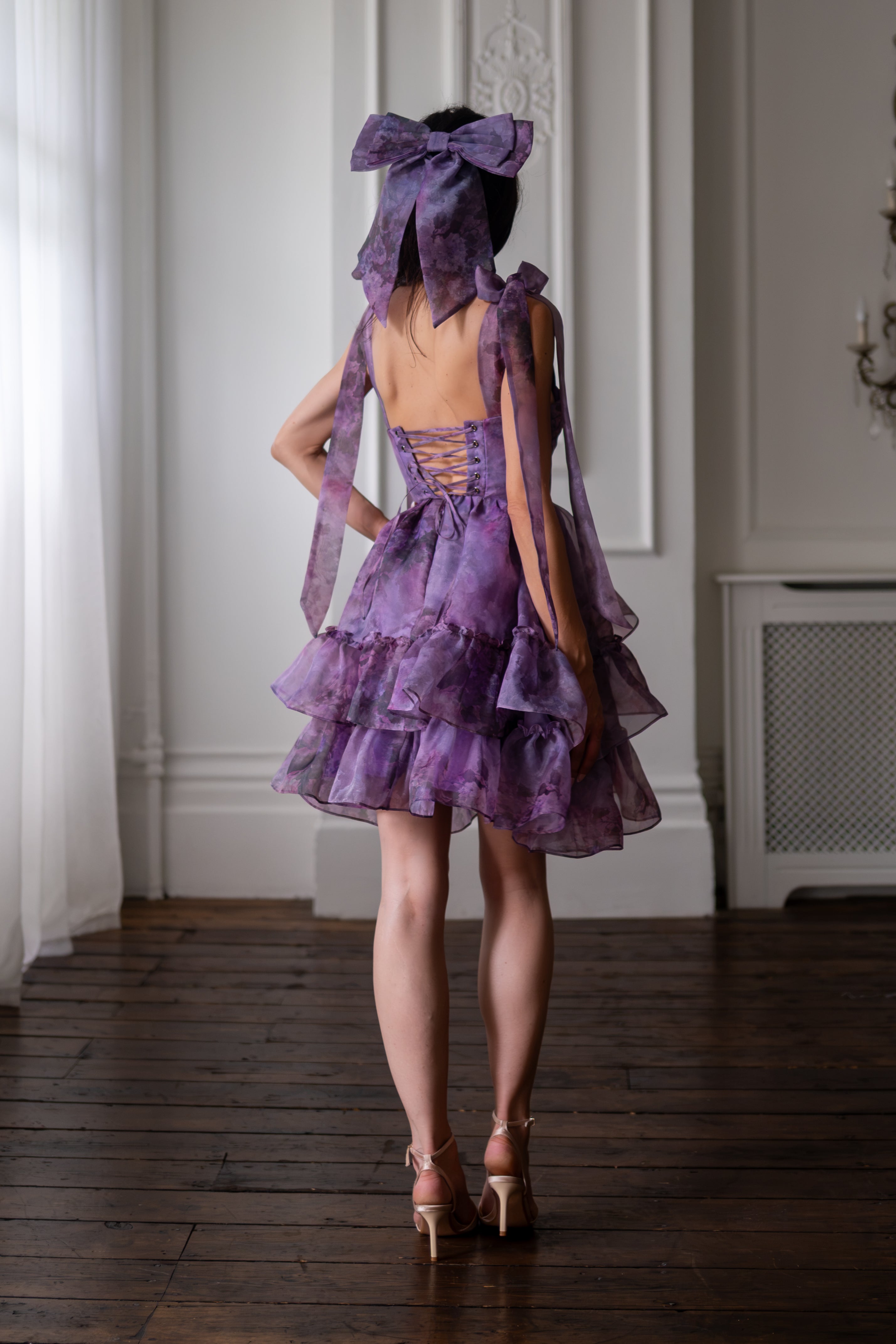 Midnight Rose Rochette Dress