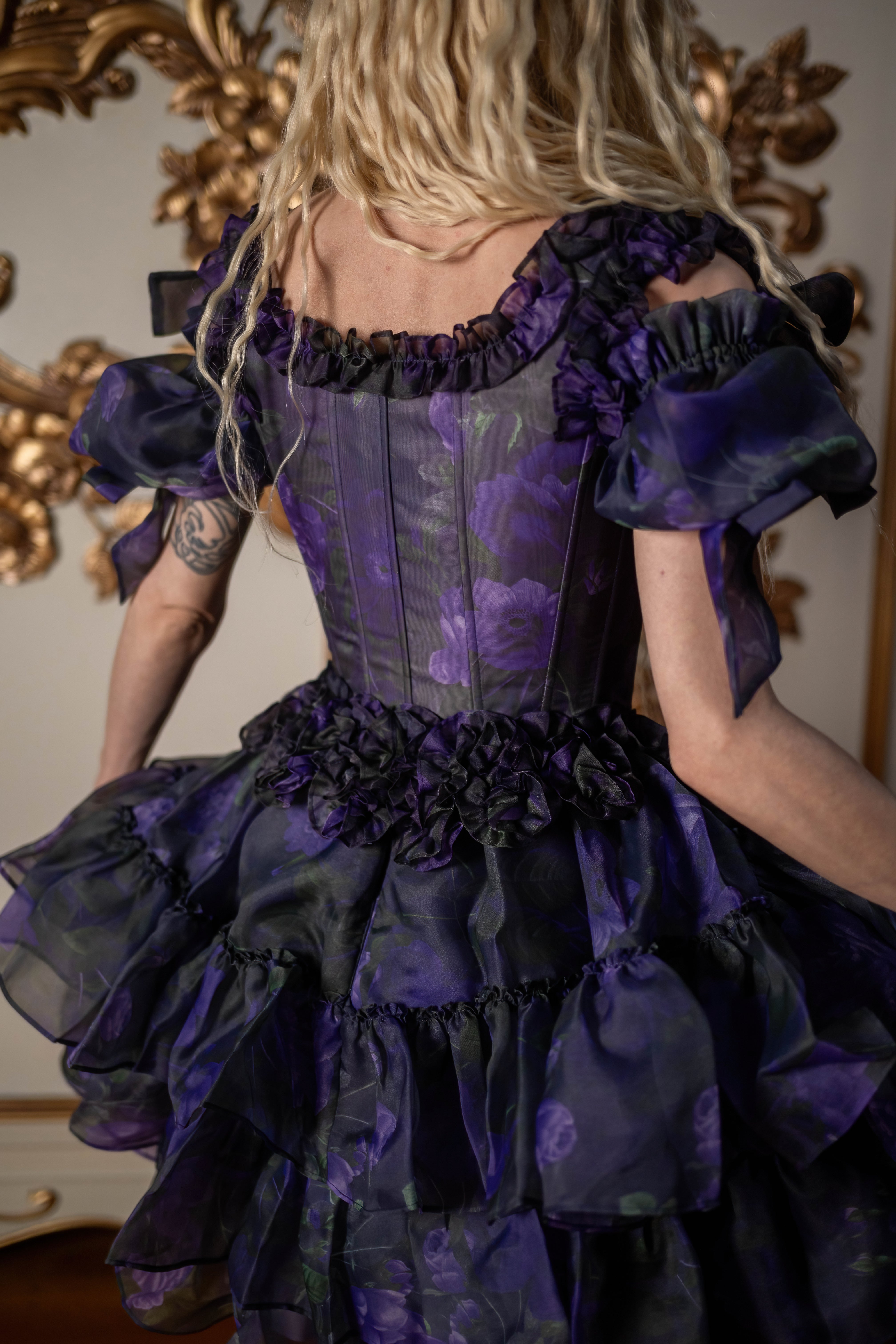 Moonlight Sonata Pompadour Corset