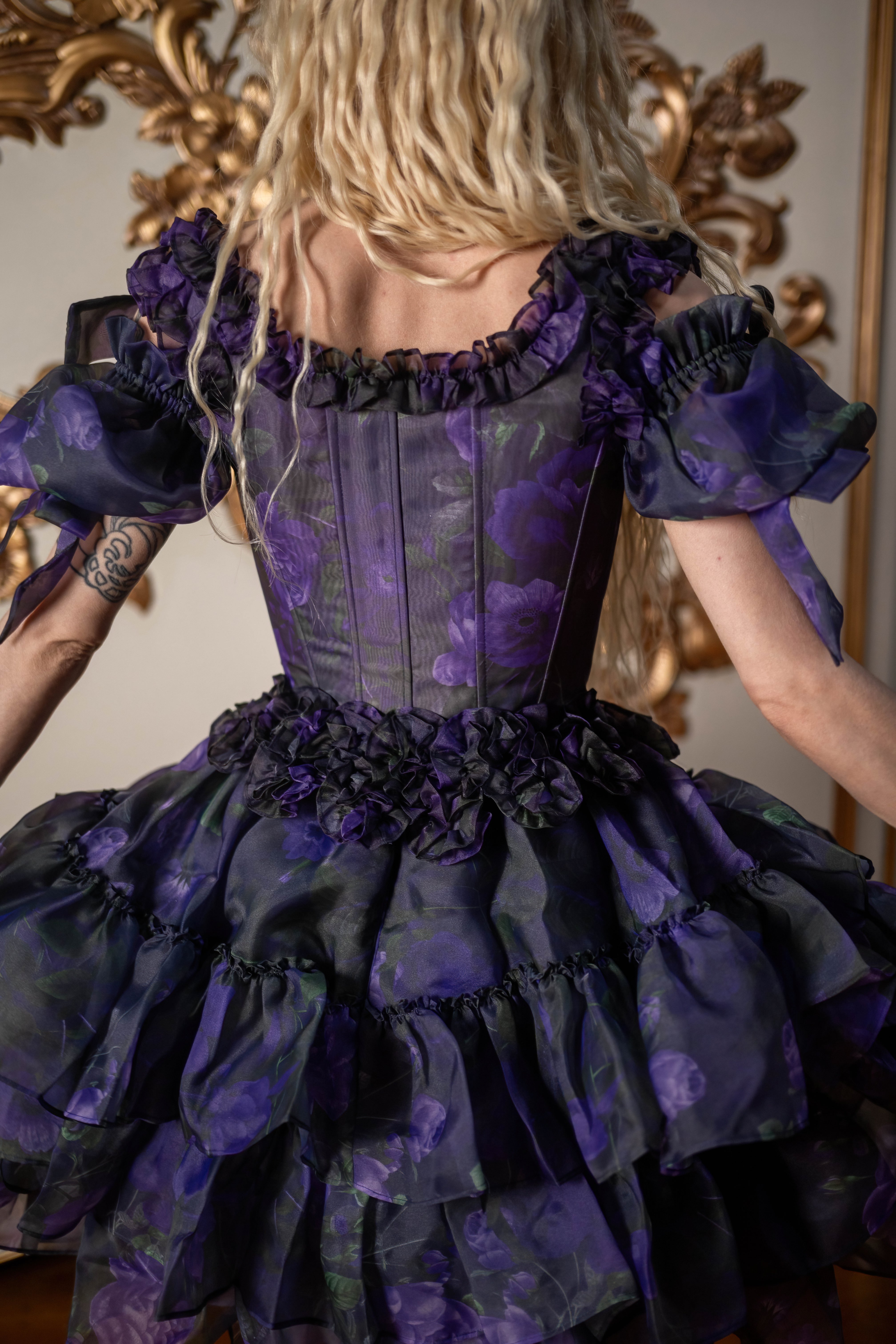 Moonlight Sonata Pompadour Corset