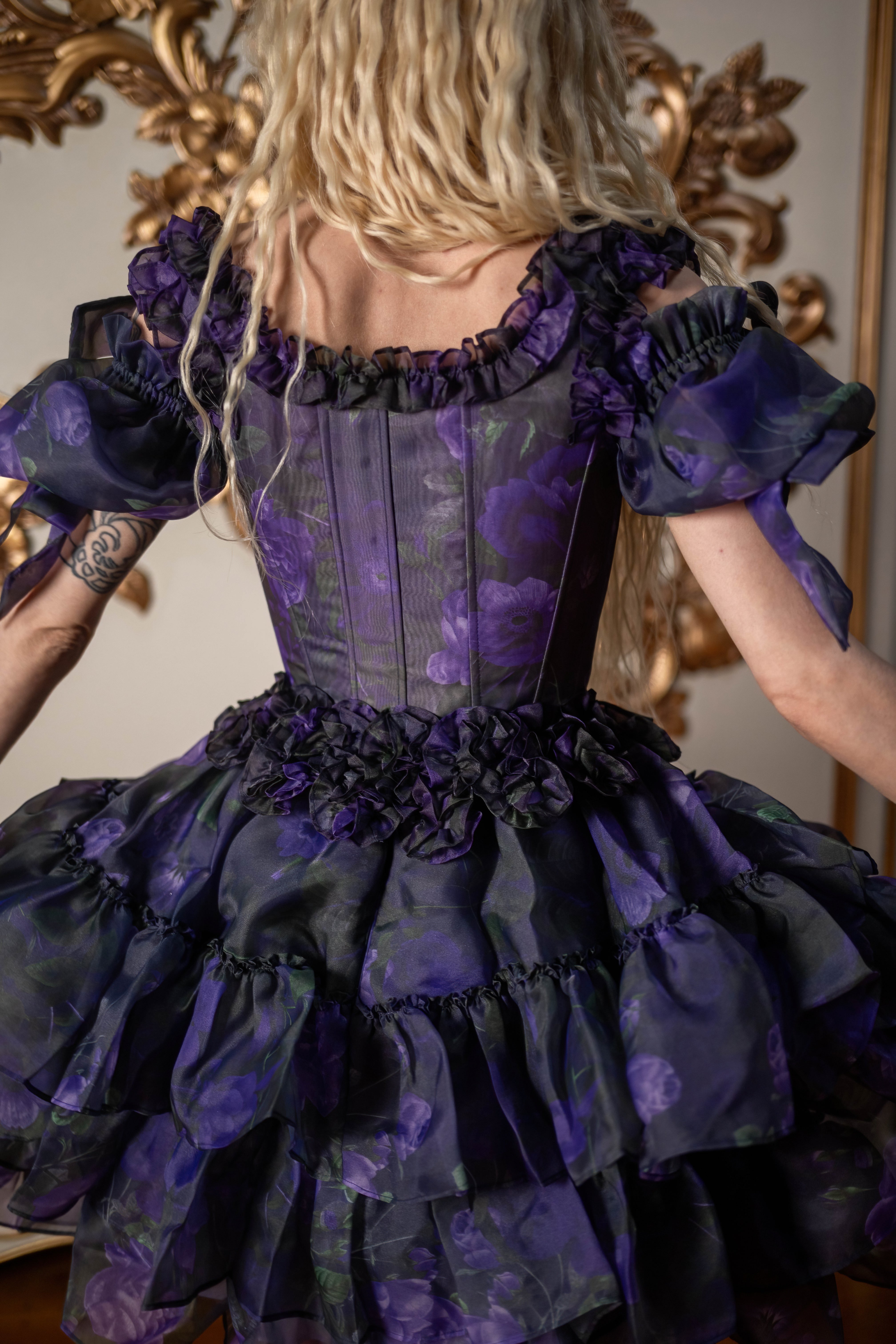 Moonlight Sonata Pompadour Corset