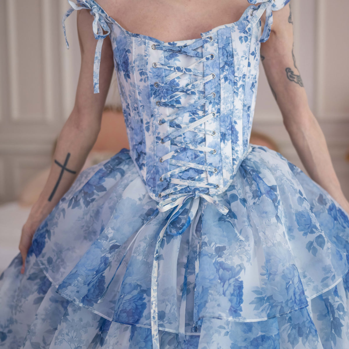 My Fair Lady Galatea Corset Blue / 3X