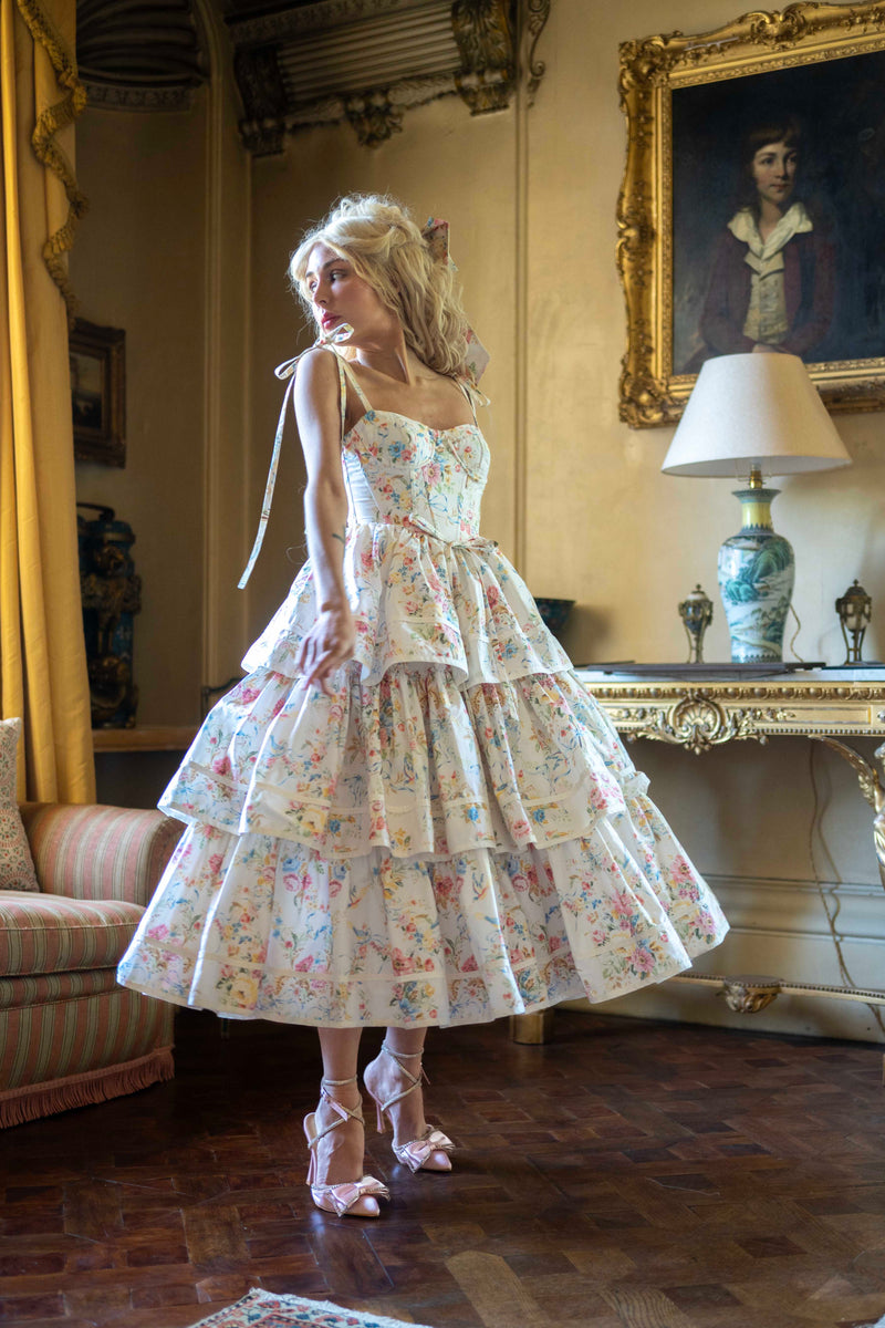 MATTISON DRESS, COCONUT DEAR HEART