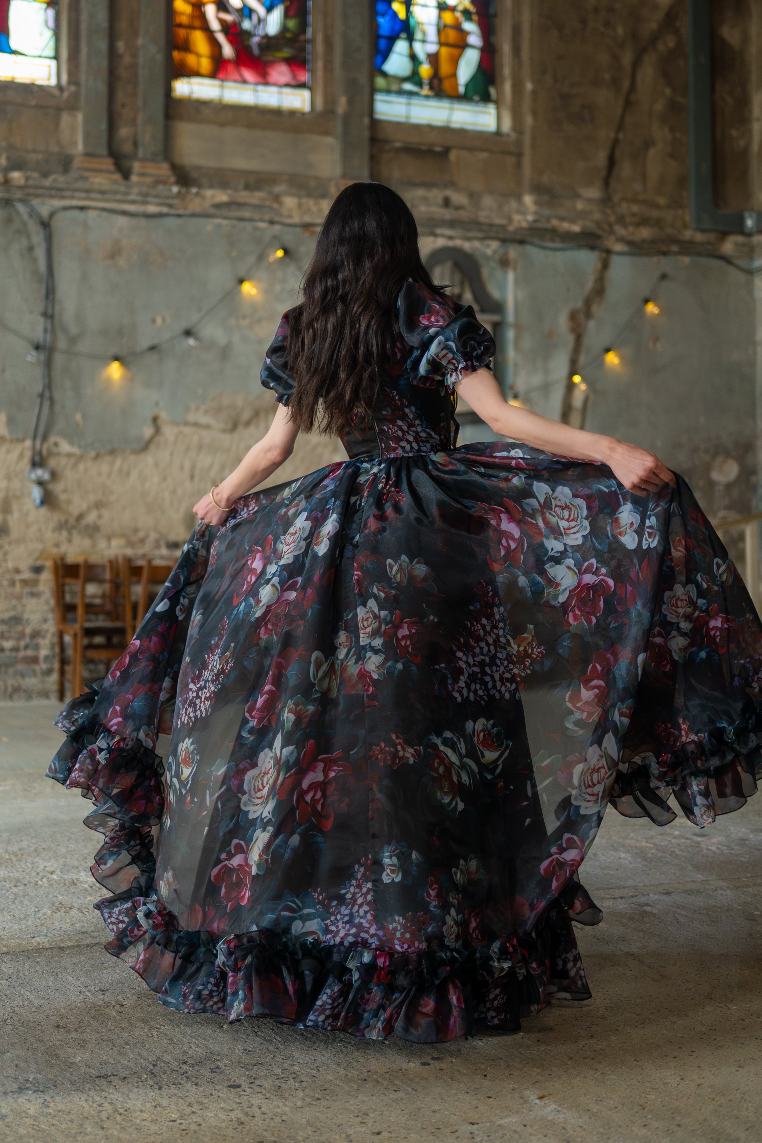 Nocturnal Beauty Duchess Gown