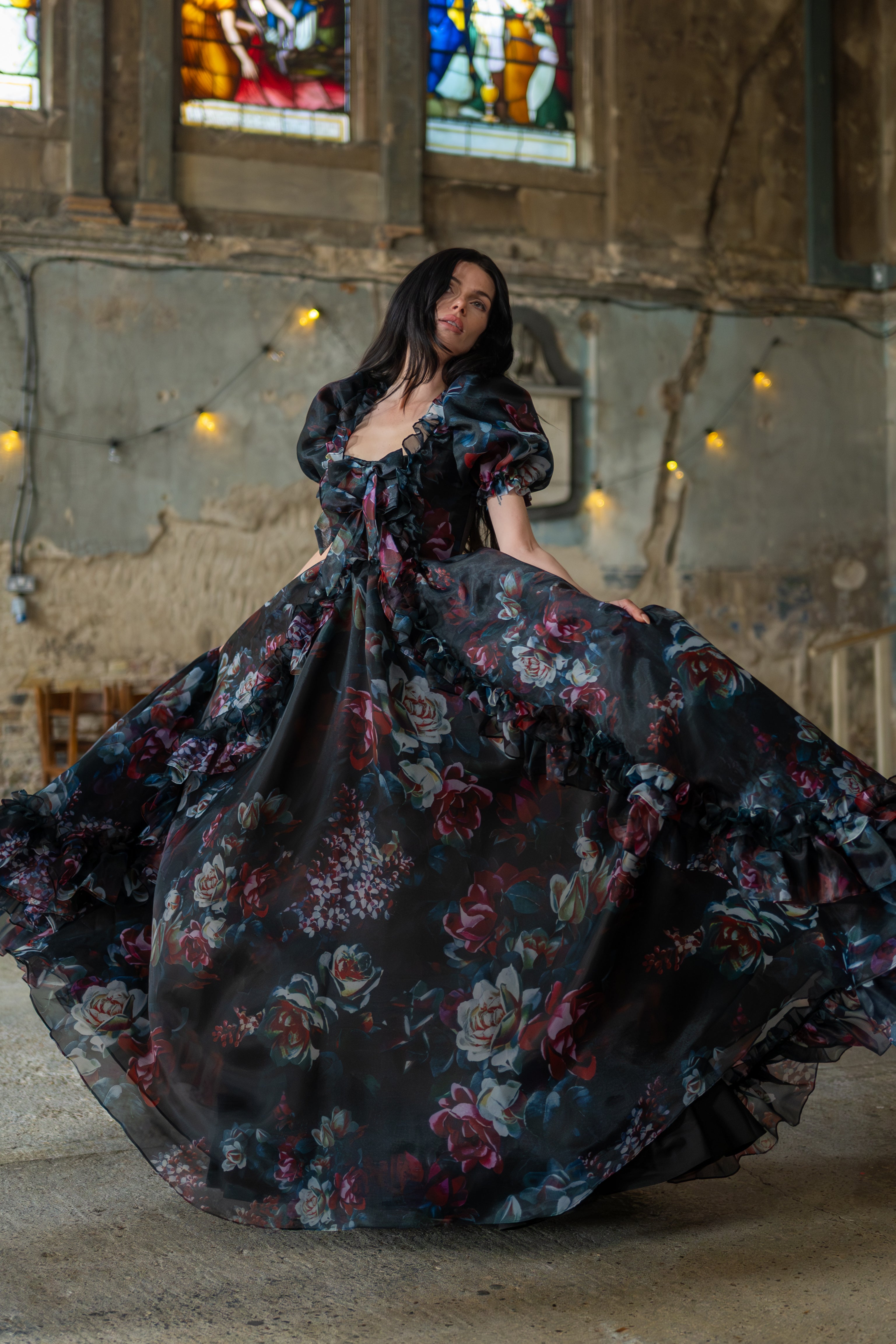 Nocturnal Beauty Duchess Gown