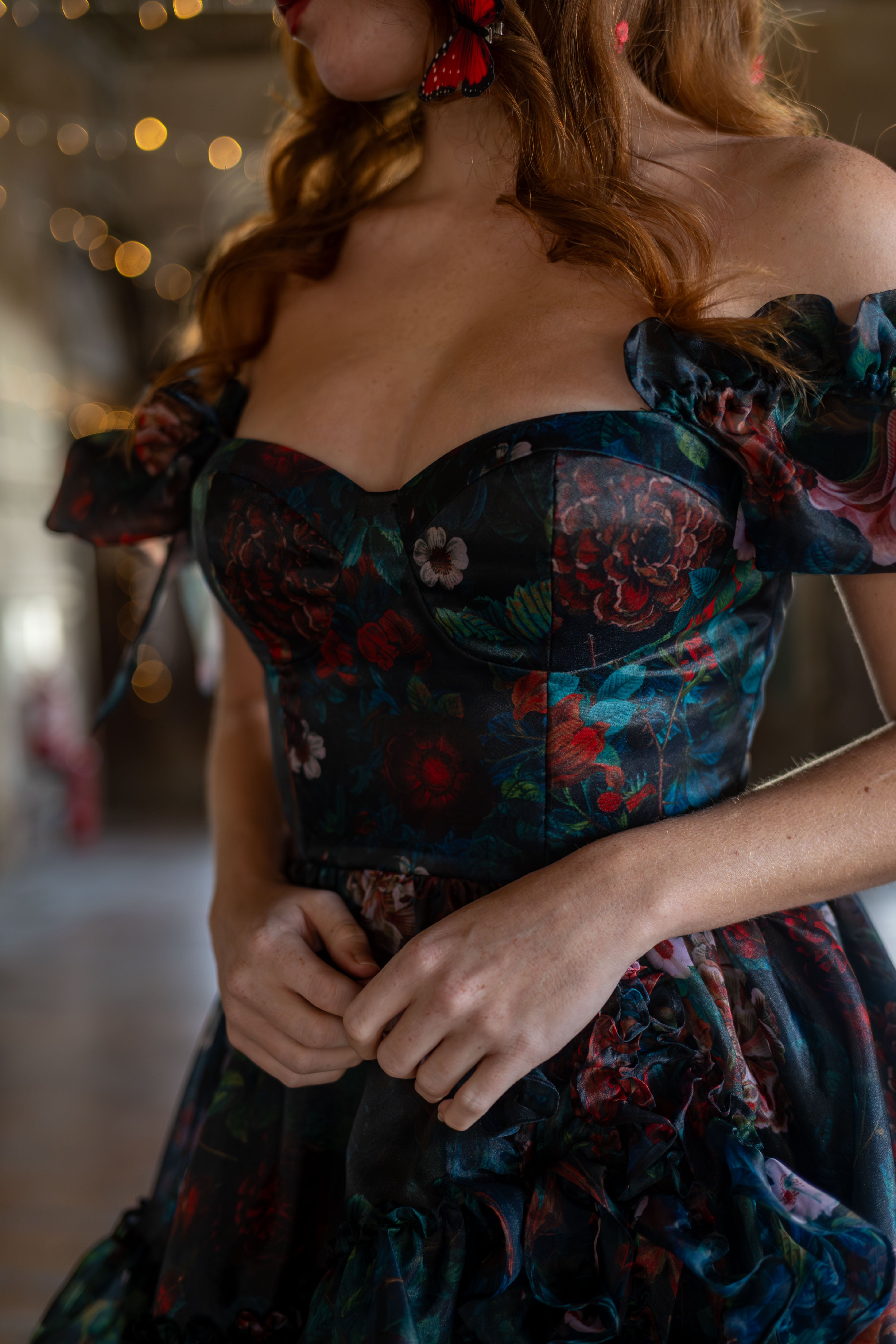 Obsidian Bower Mademoiselle Gown