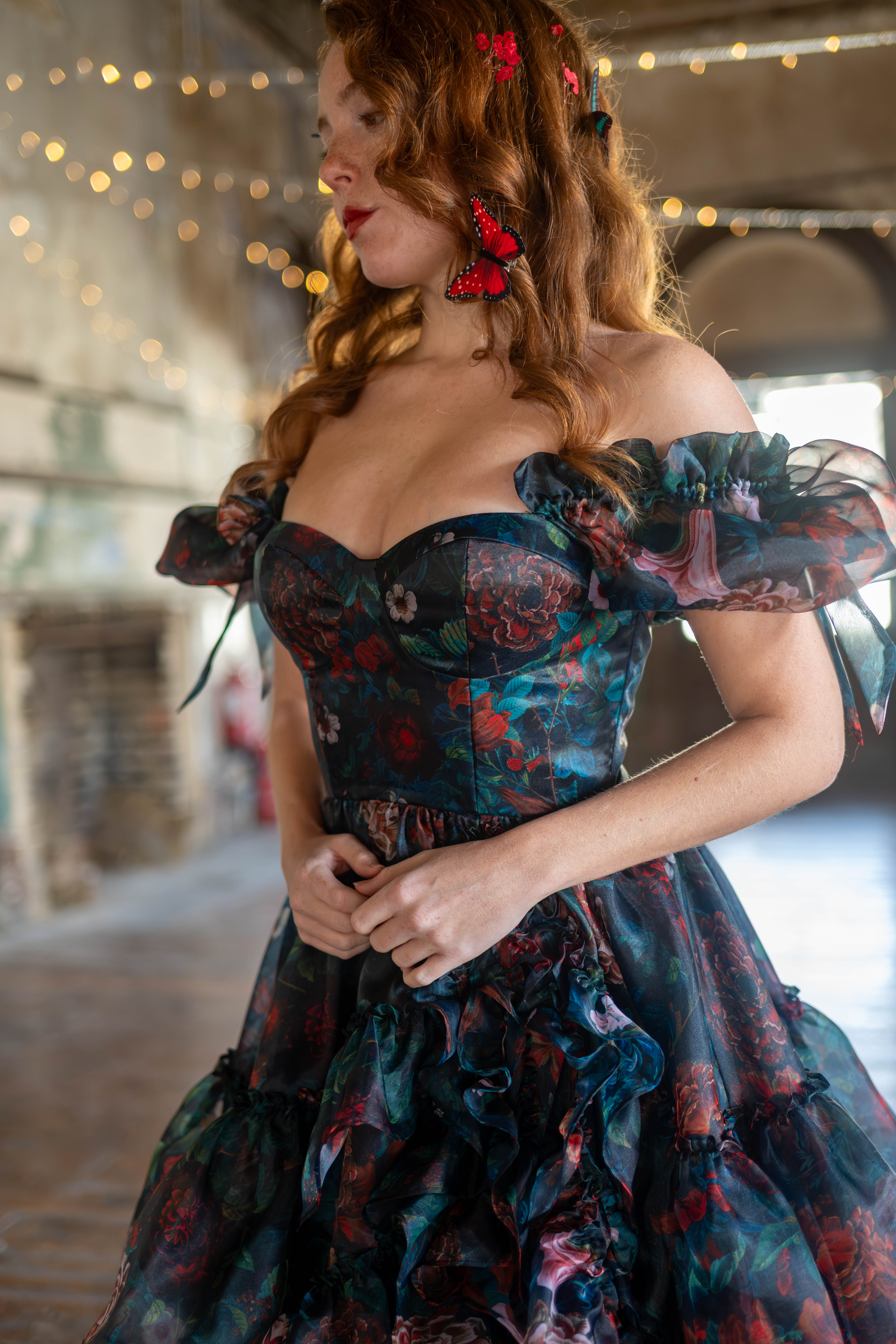 Obsidian Bower Mademoiselle Gown